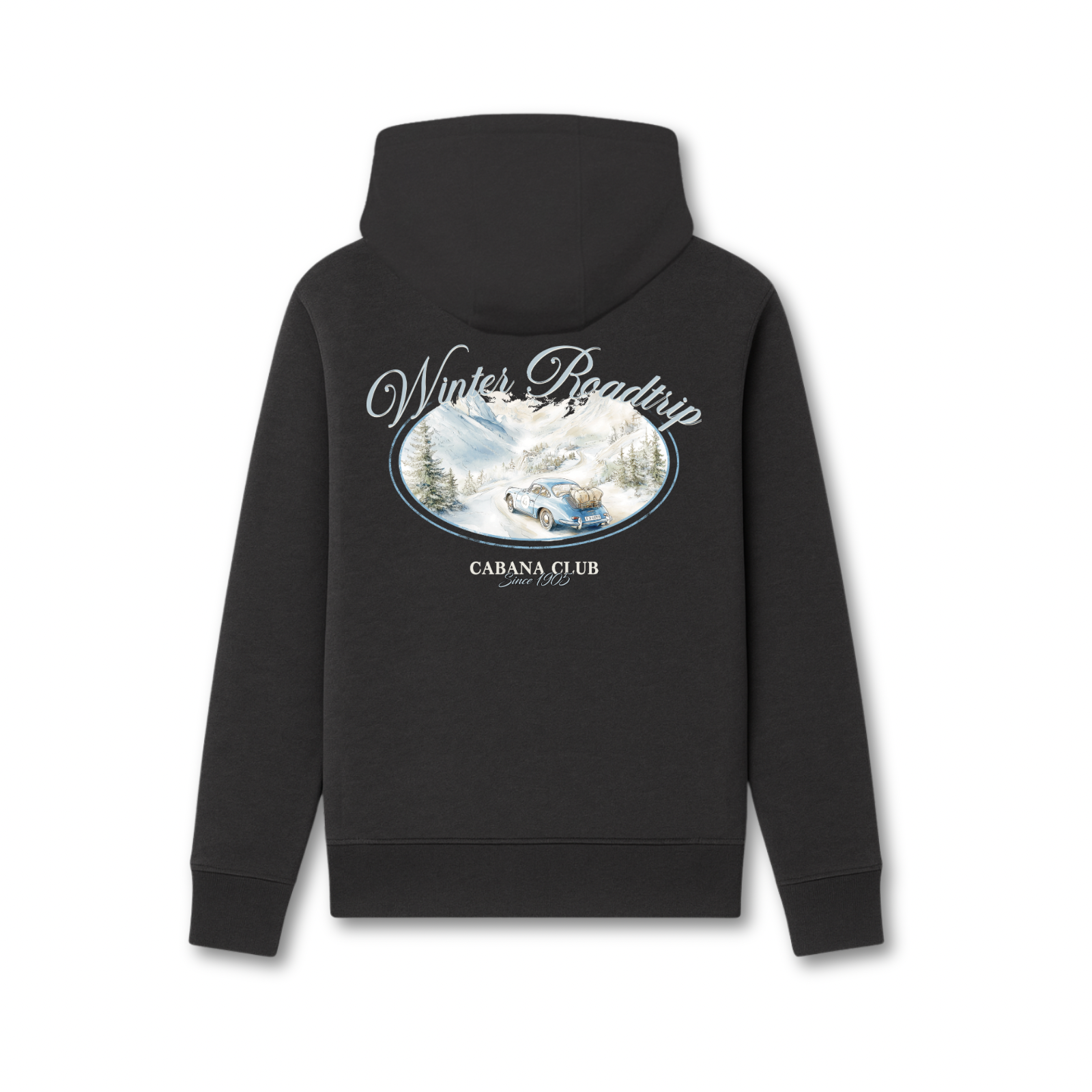 Roadtrip Hoodie Zwart
