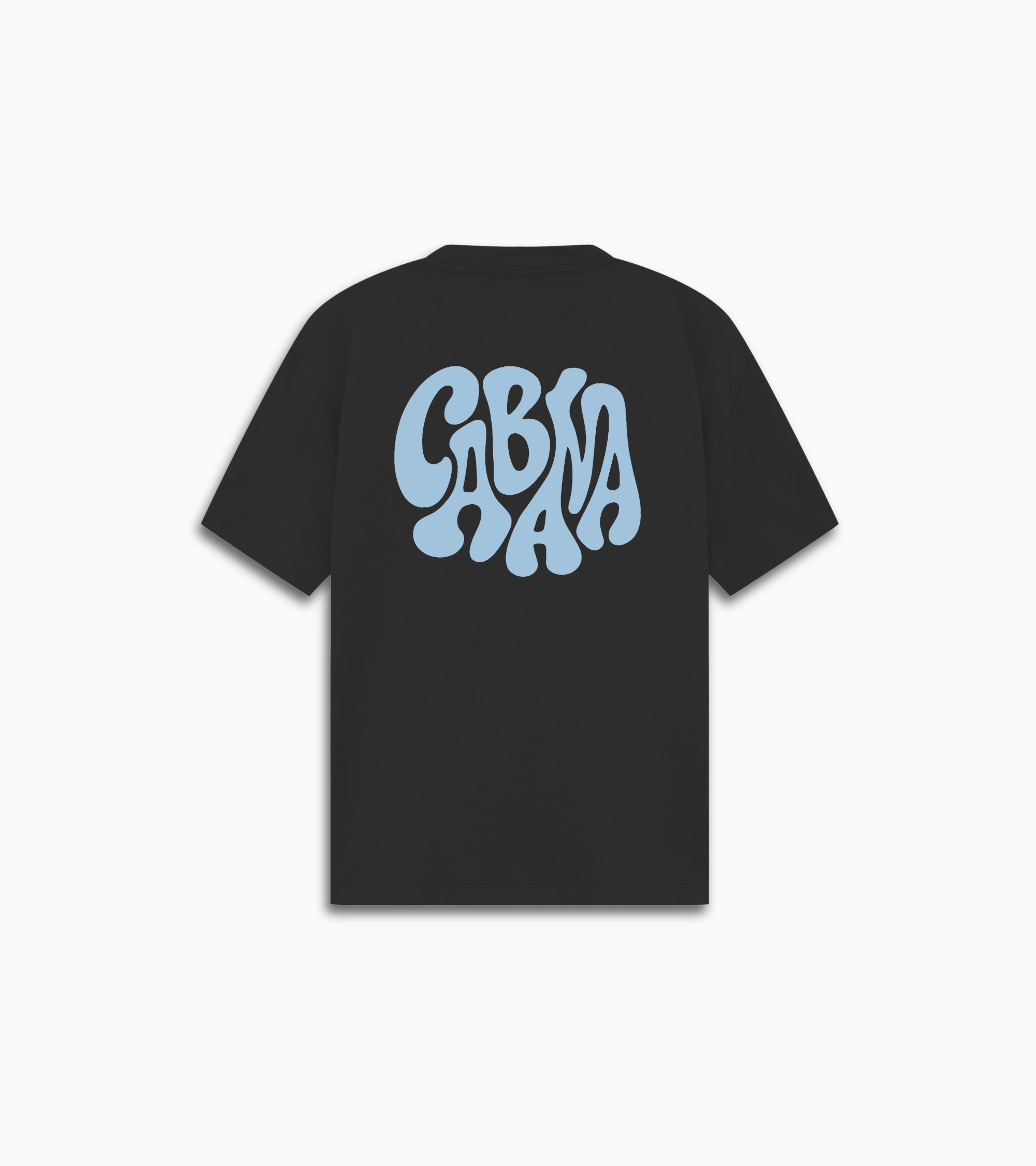 Swirl tee Junior - Black/Blue