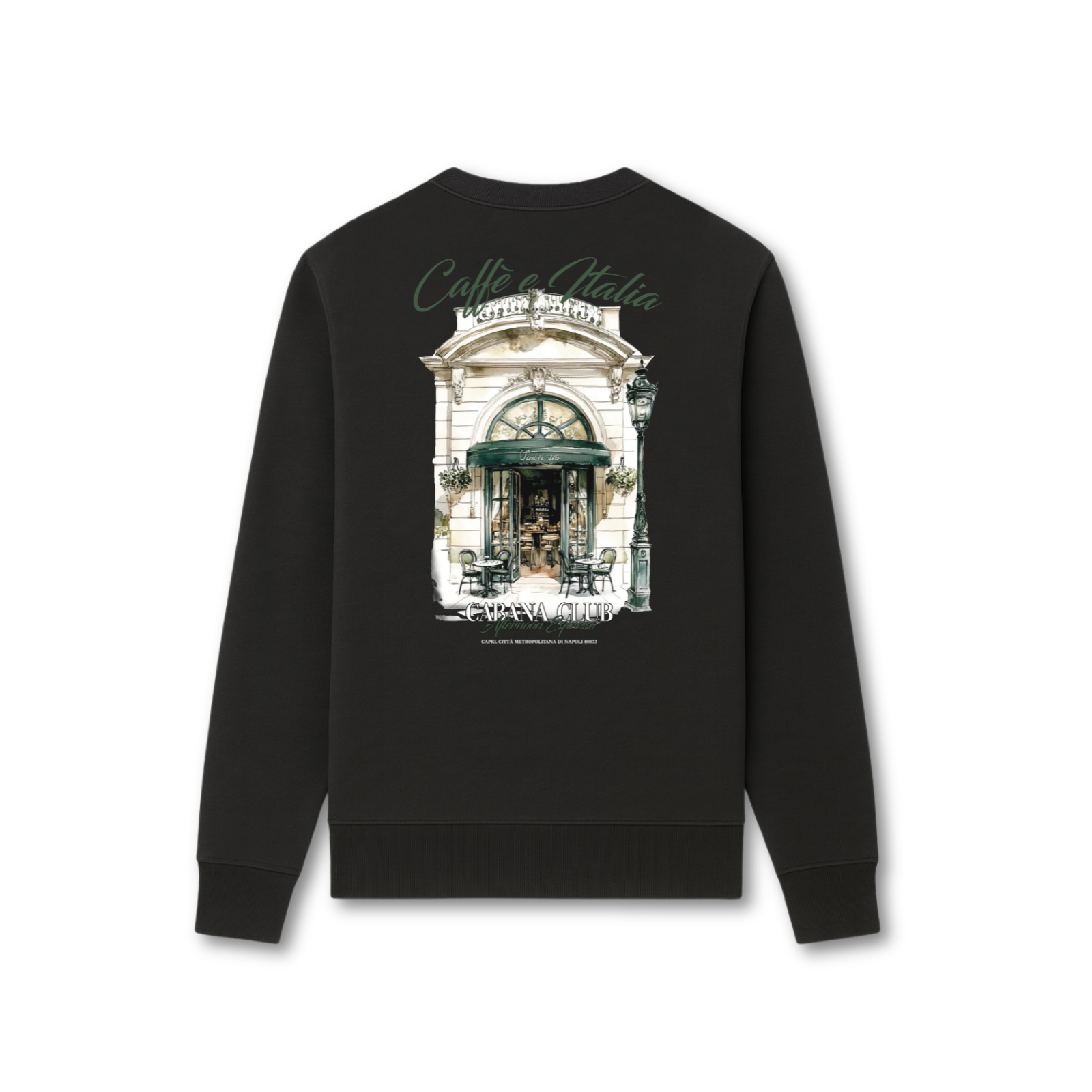 Cafe Italia Sweater Zwart