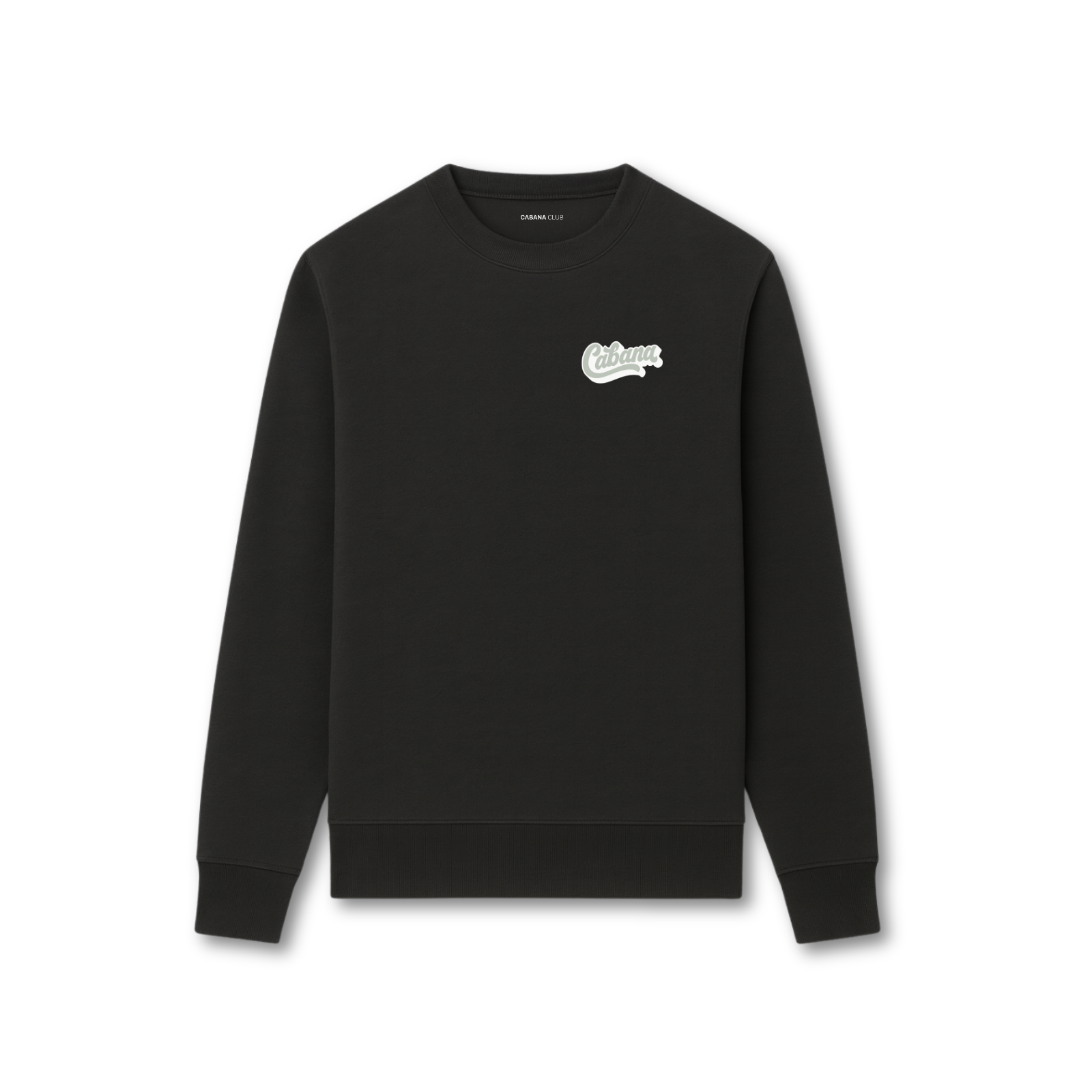 Wave Logo Sweater Zwart/Grijs