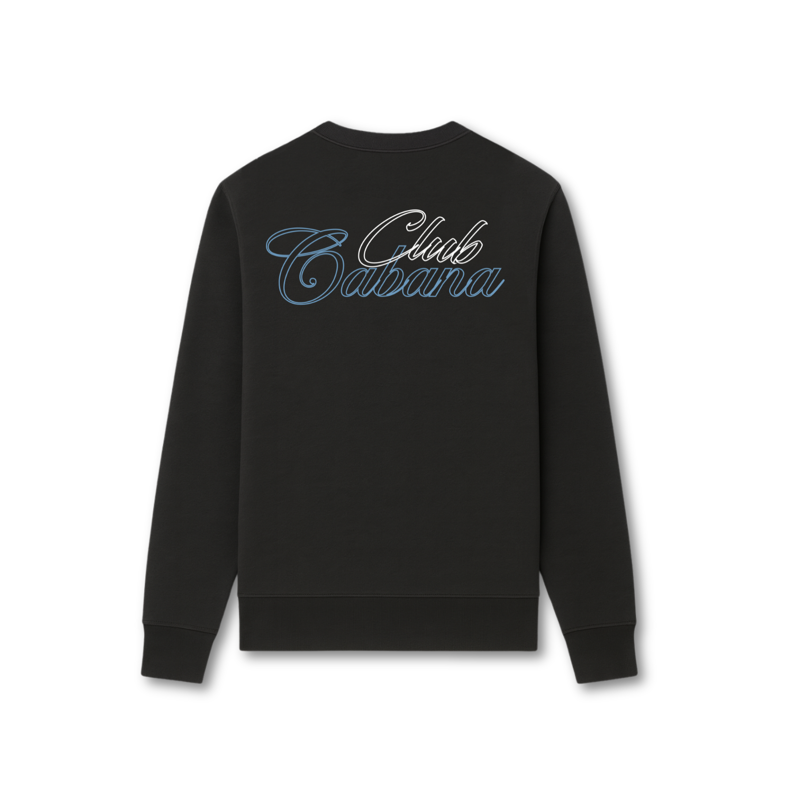 Club Sweater Zwart - Blauw