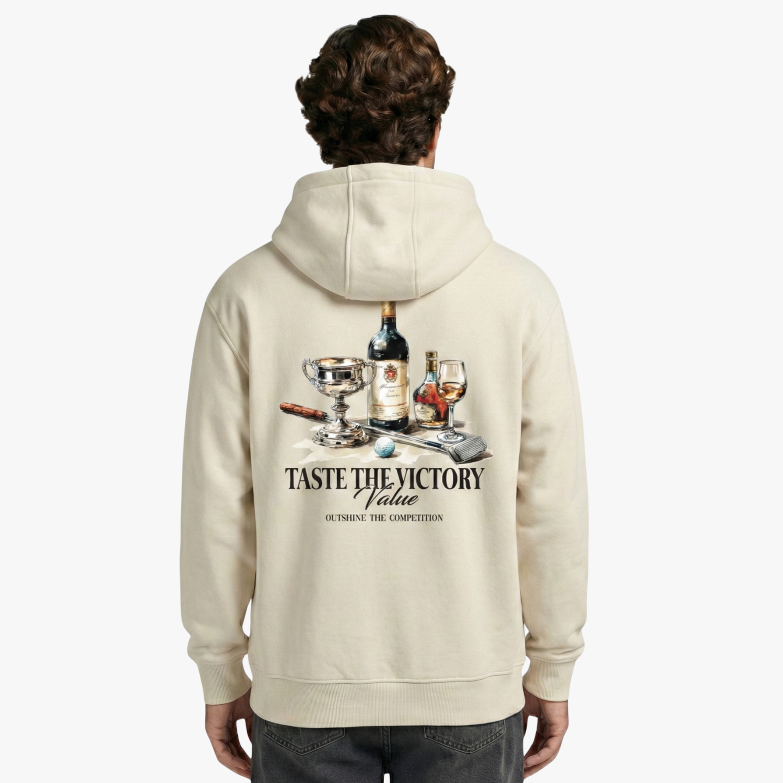 Victory Hoodie Ecru