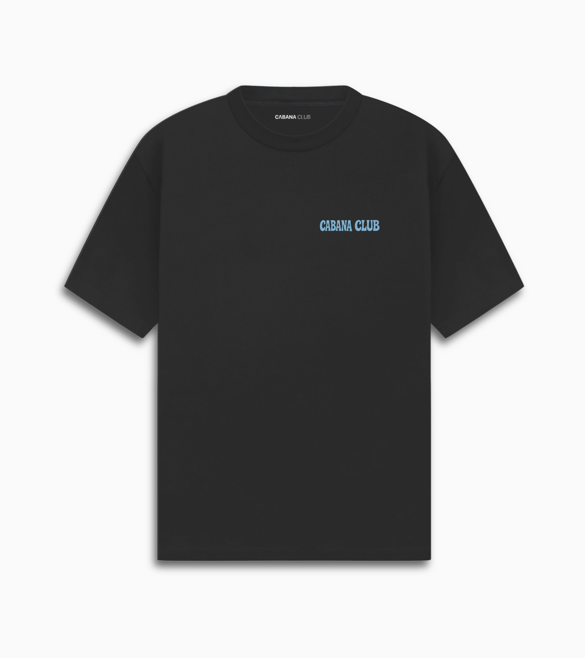 Bloom tee - Black/Blue