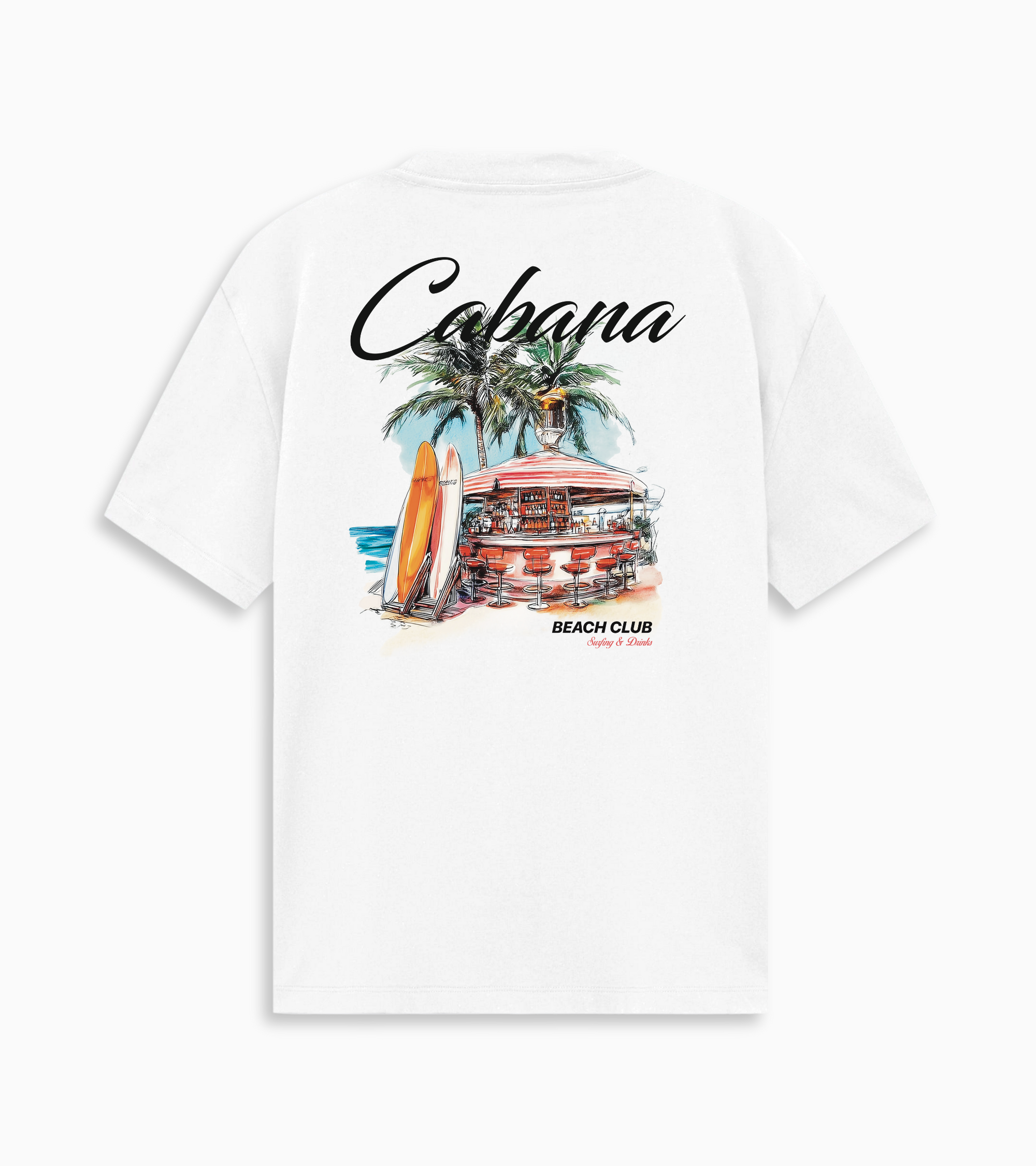 Beach House Tee - White