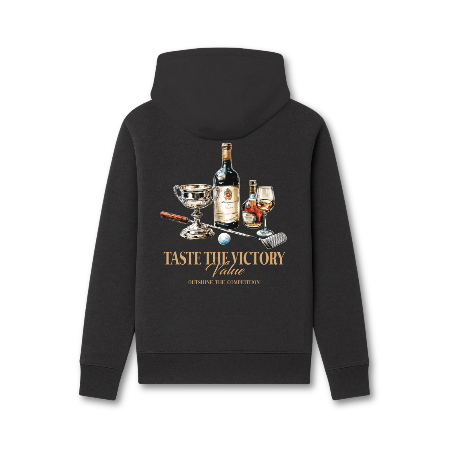 Victory Hoodie Zwart