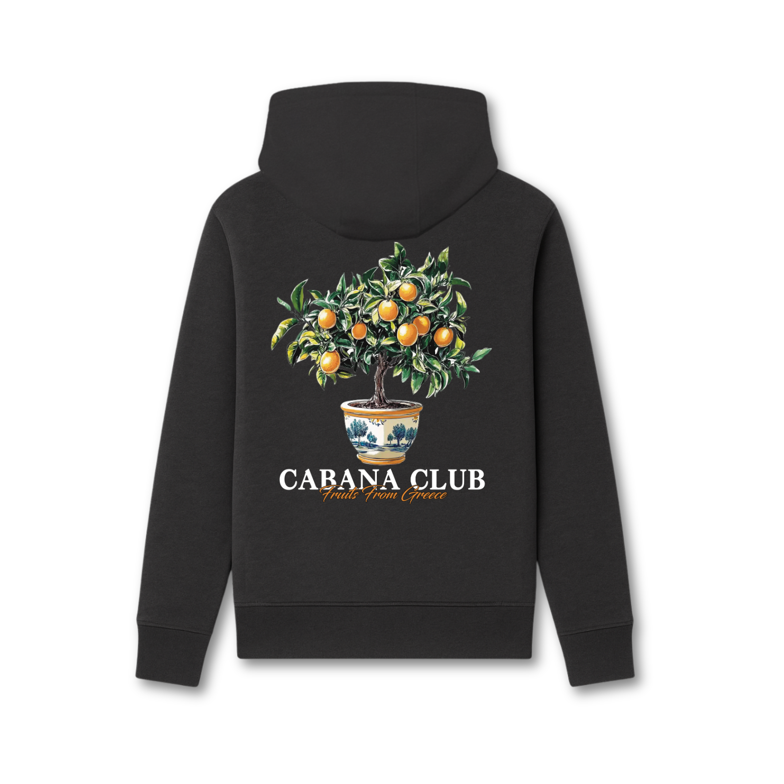 Citrus Hoodie Zwart