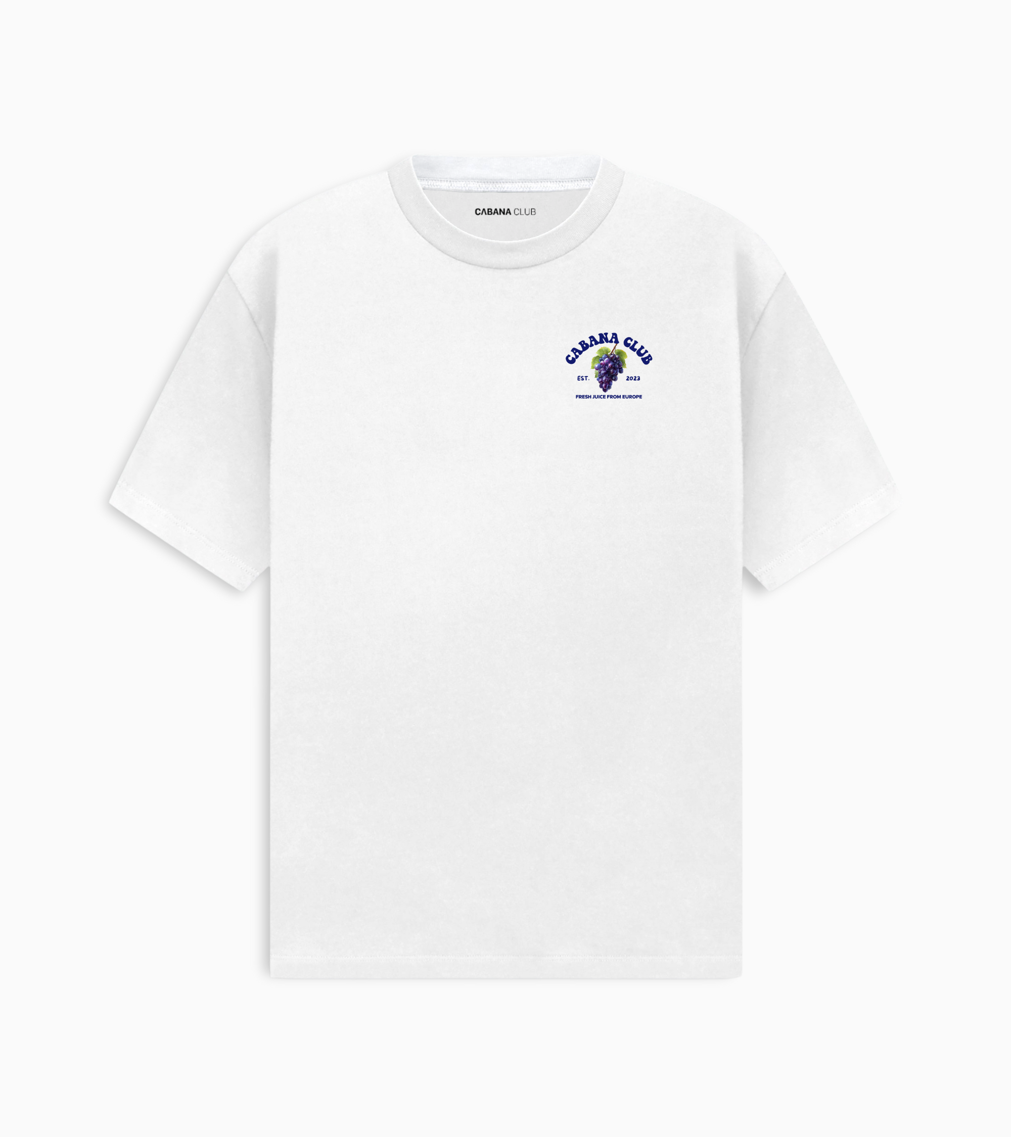 Grape Tee - White
