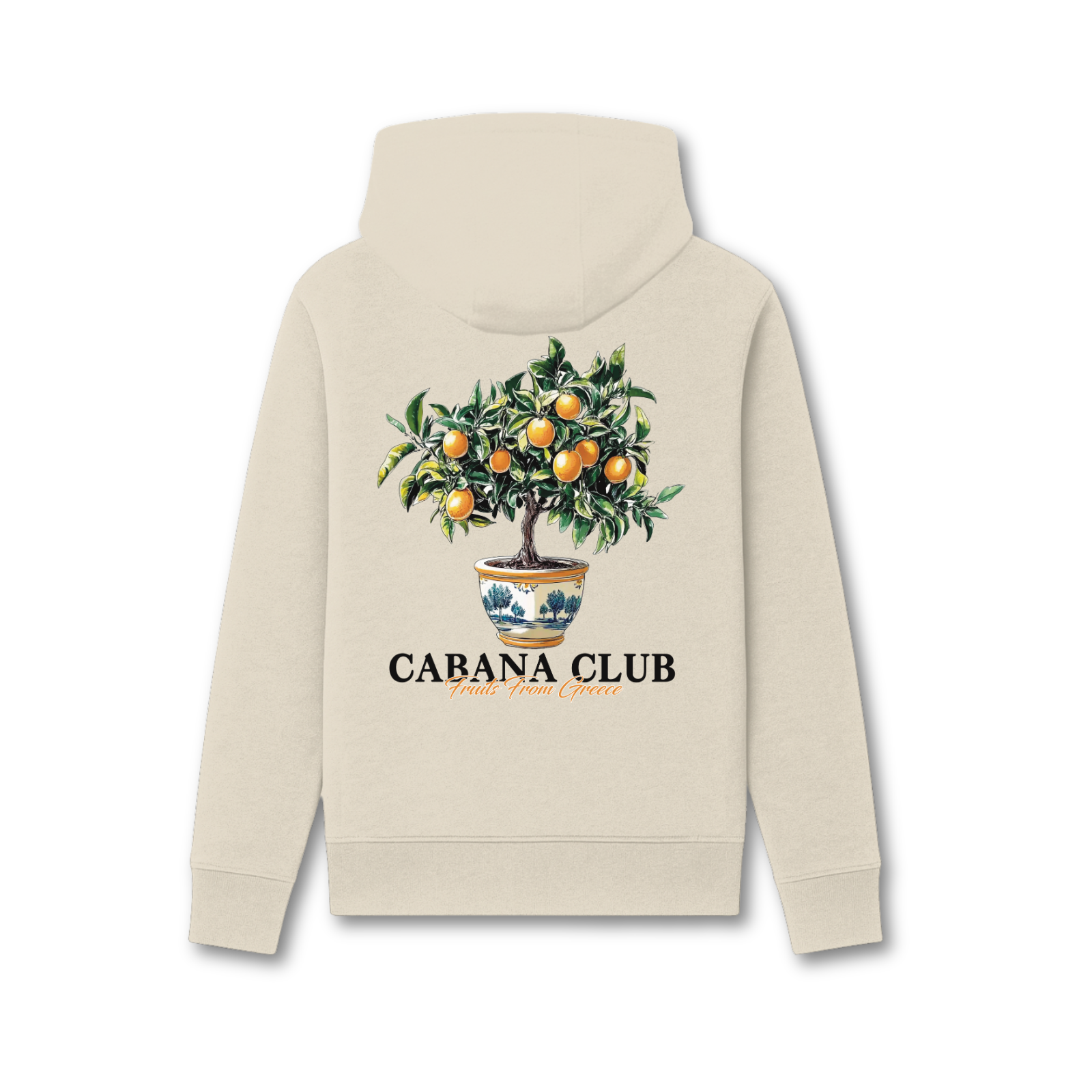 Citrus Hoodie Ecru