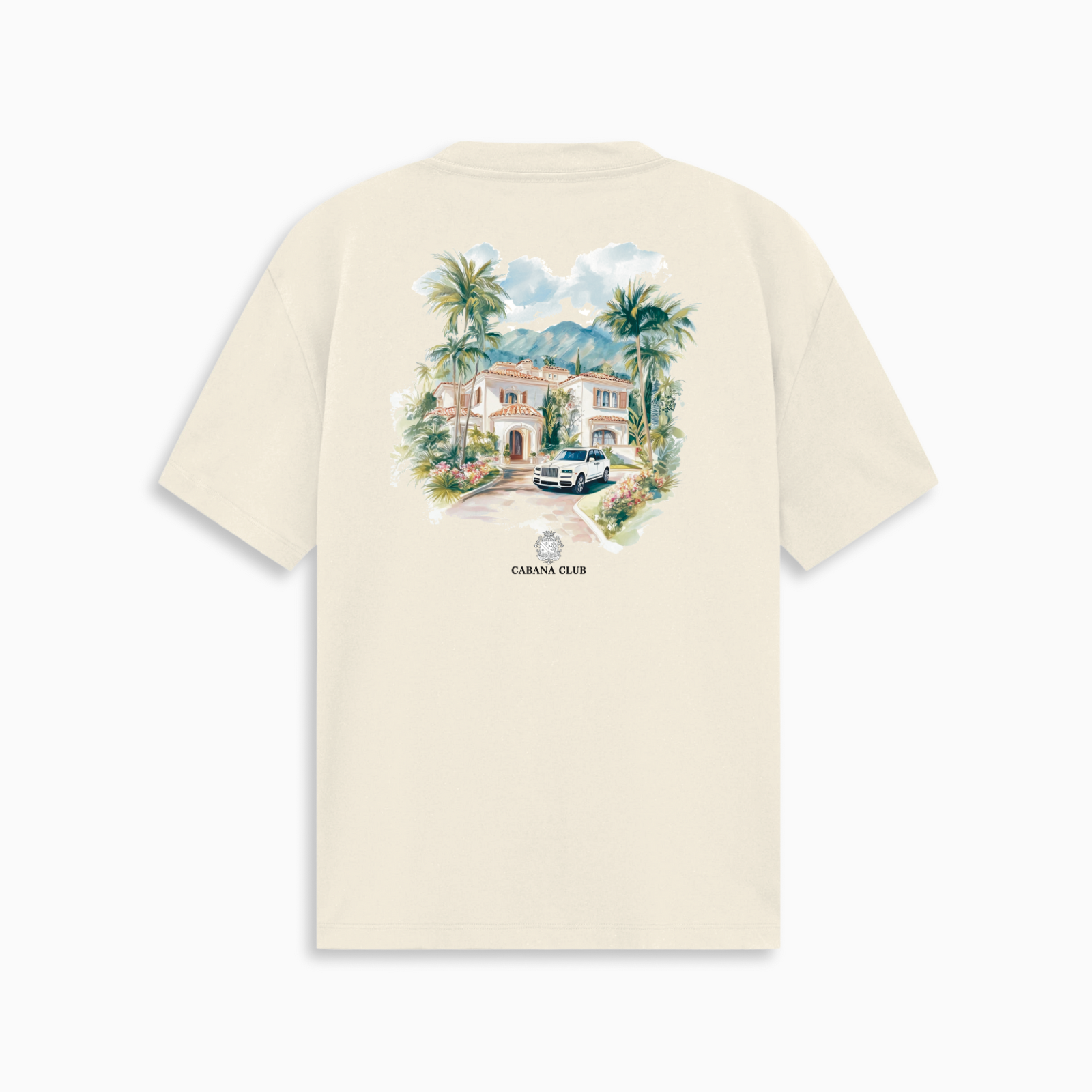 Mansion Tee - Ecru