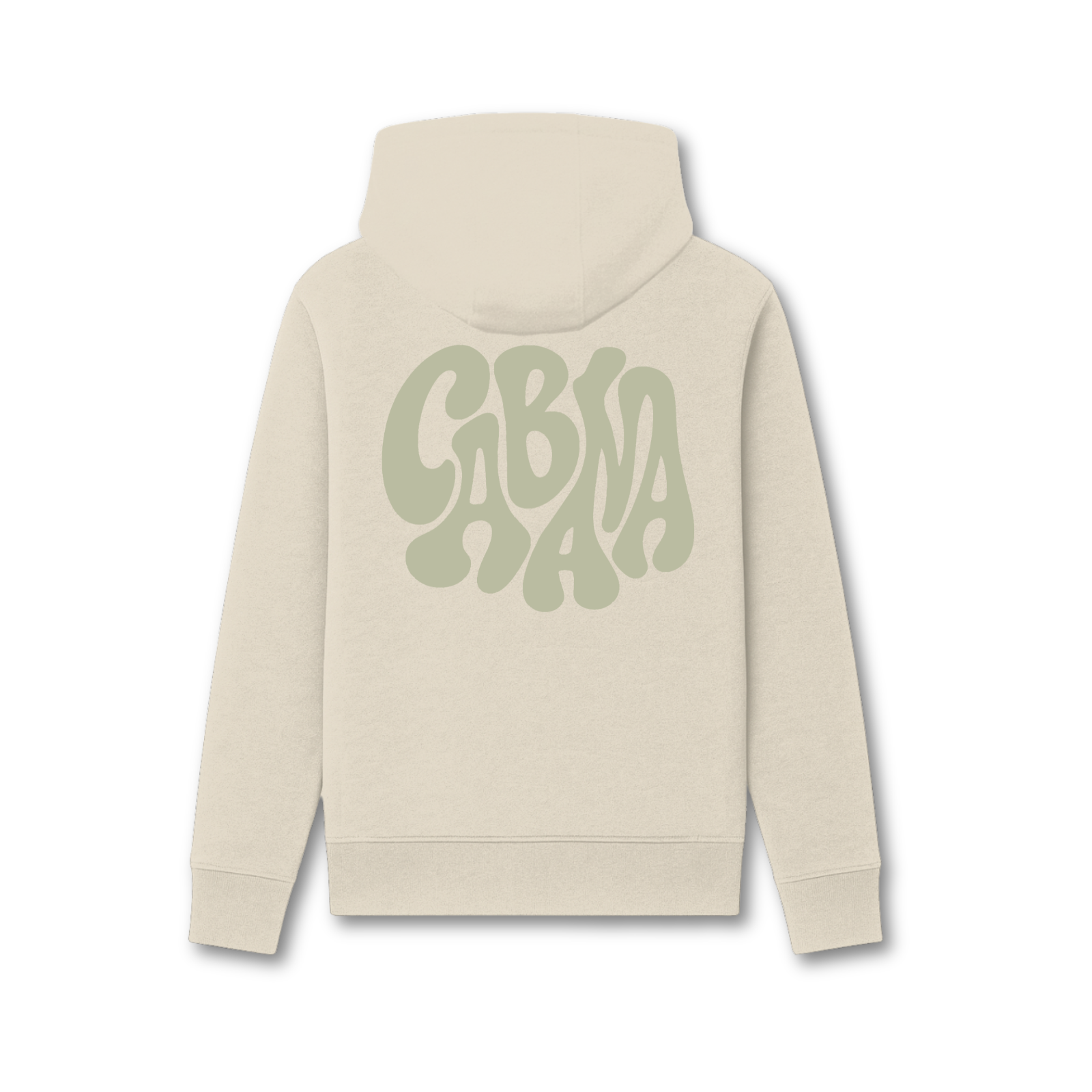 Swirl Hoodie Ecru/Army