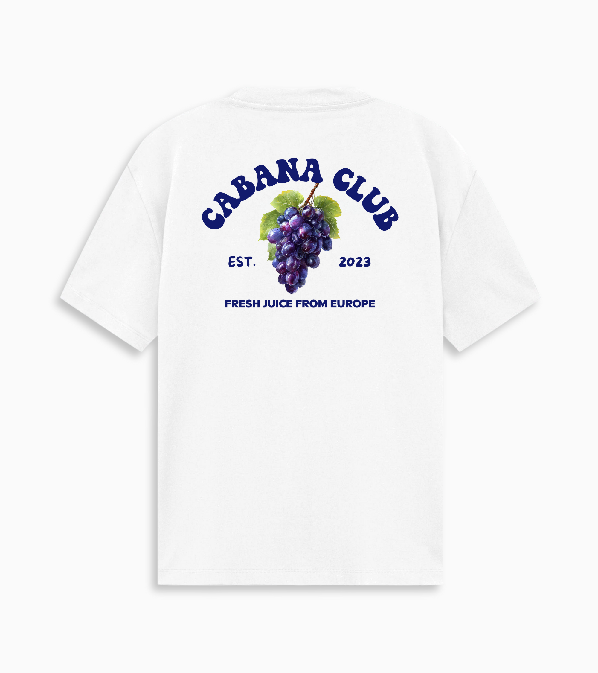 Grape Tee - White