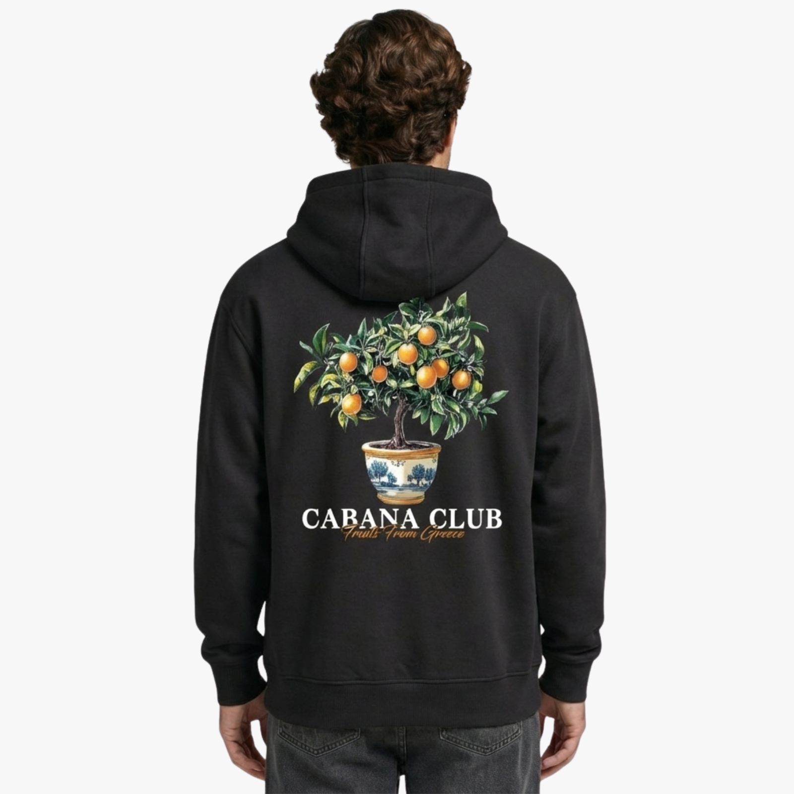 Citrus Hoodie Zwart