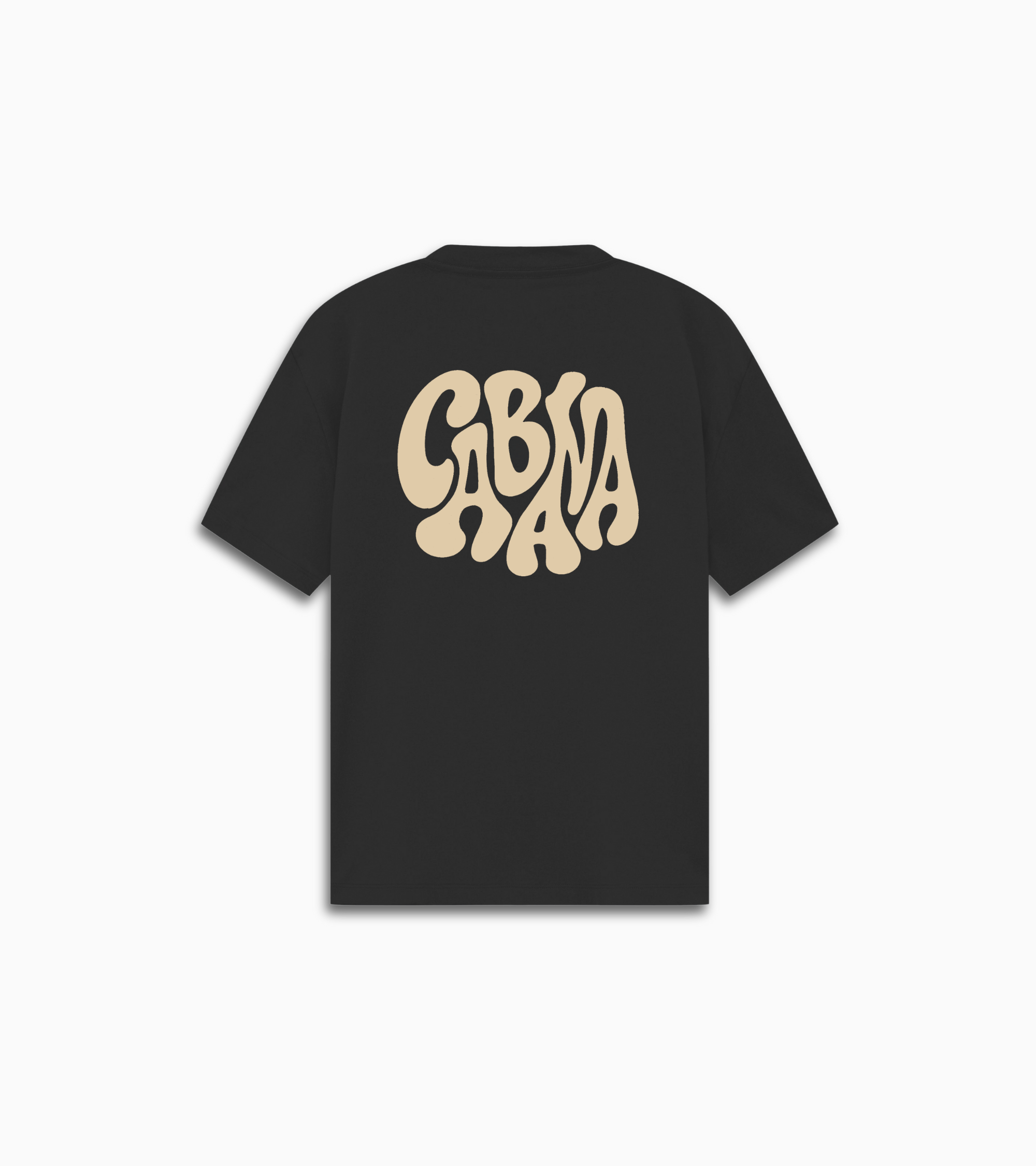 Swirl tee Junior - Black/Beige