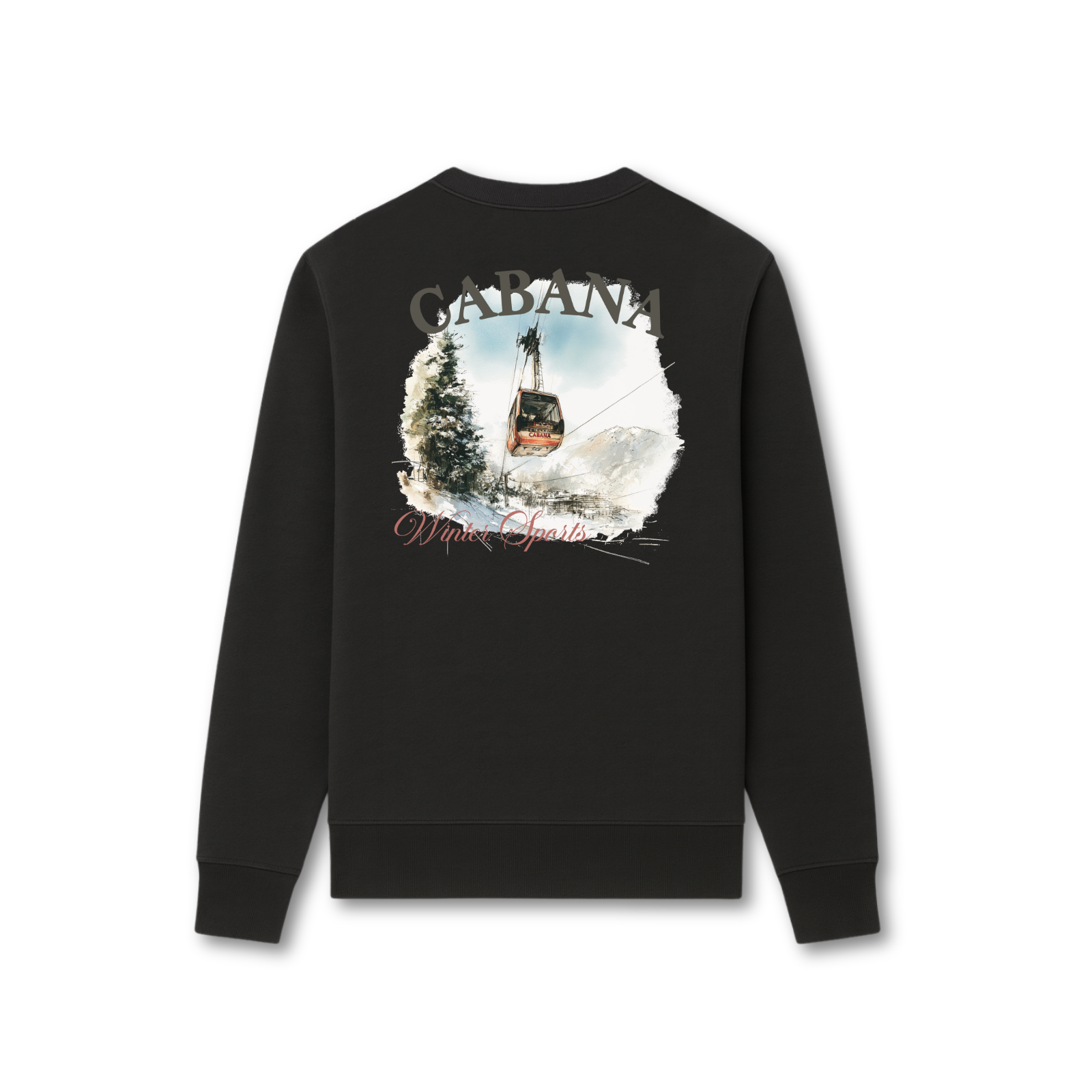 Ski lift Sweater Zwart