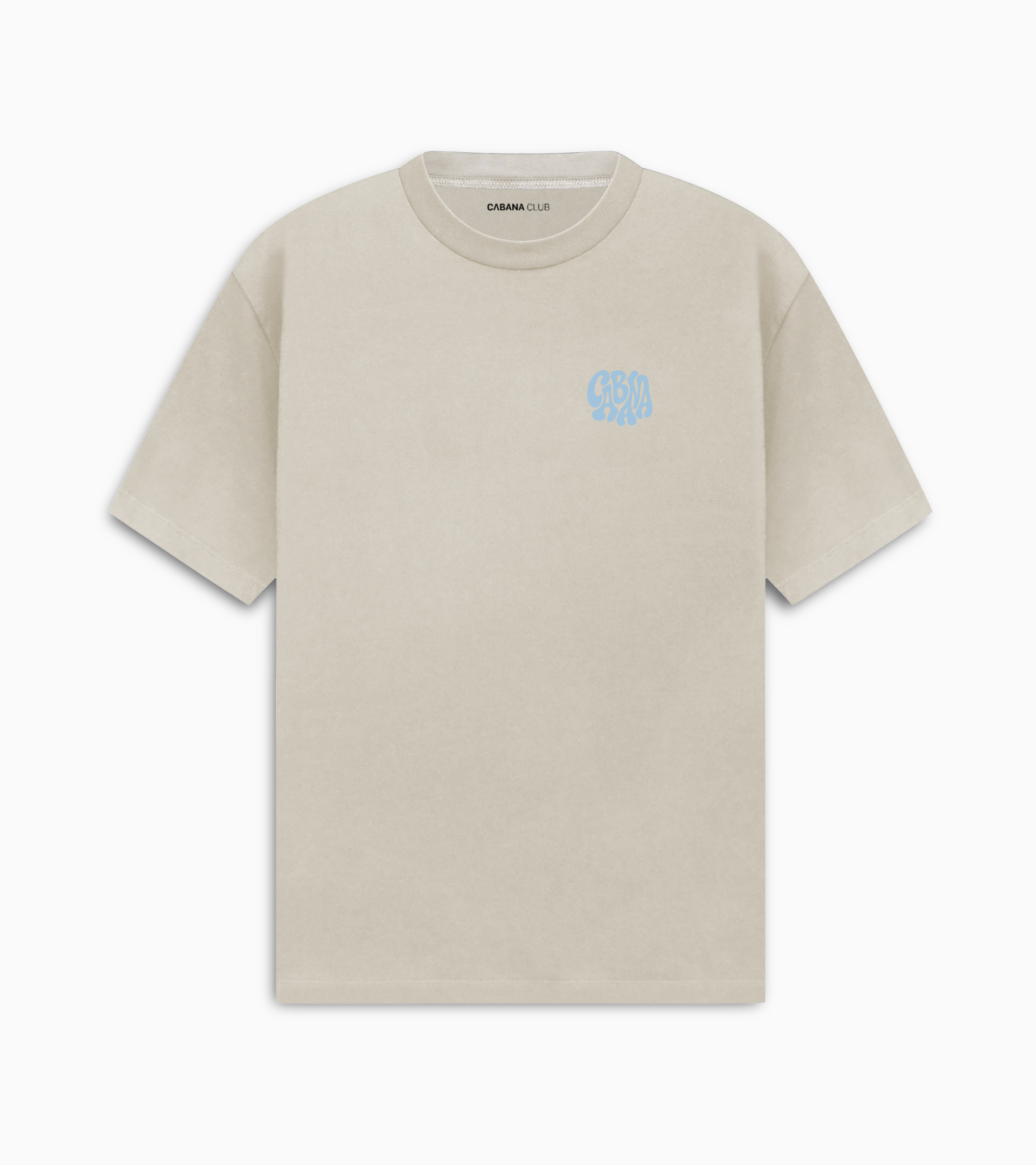 Swirl Tee- Beige