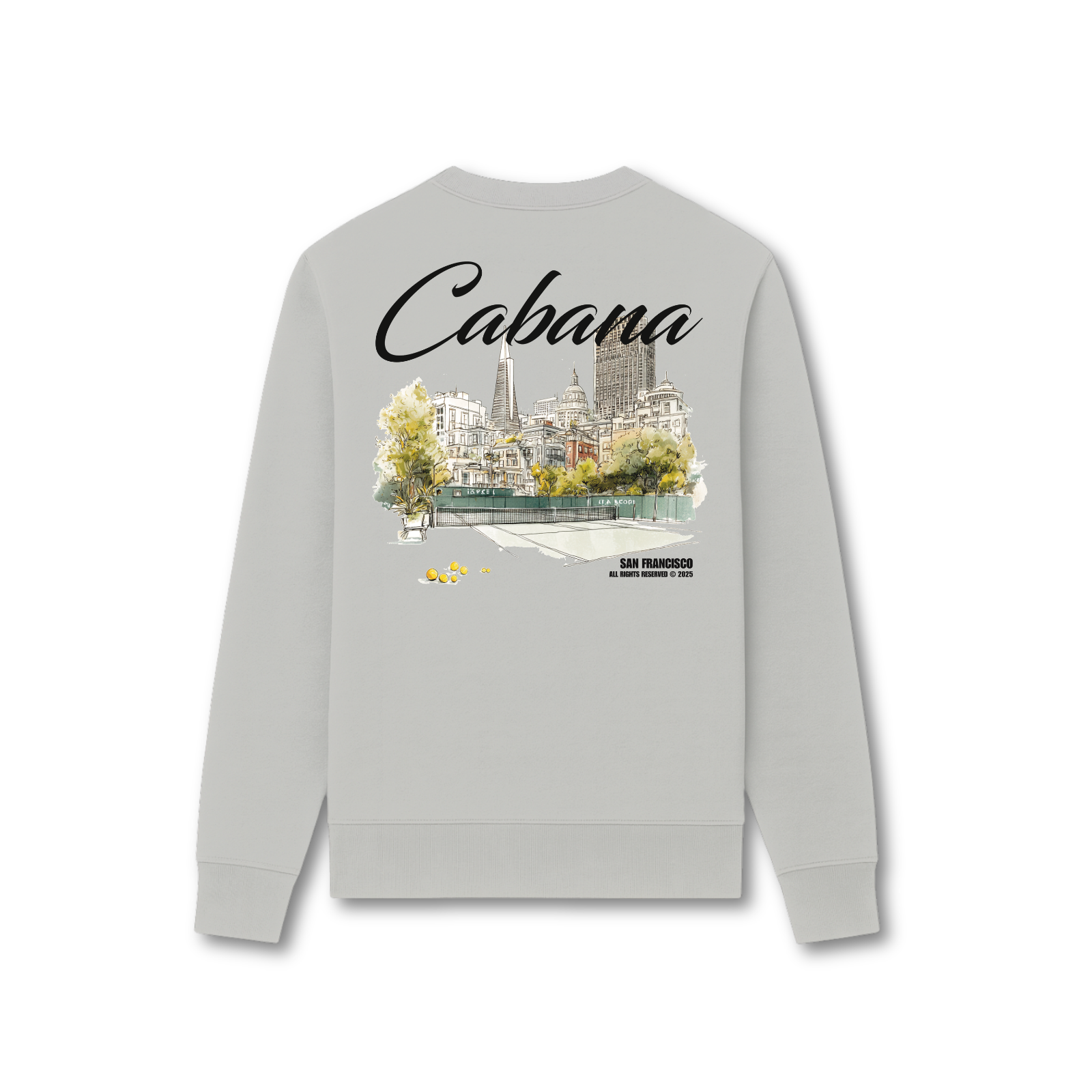 Tennis Sweater Grijs