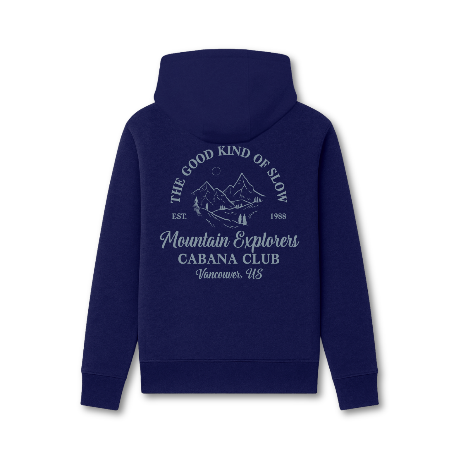 Mountain Hoodie Blauw
