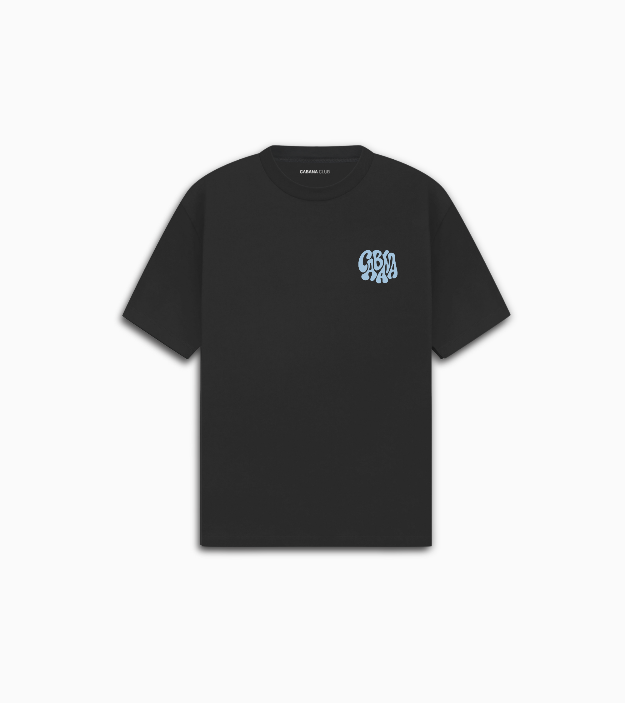 Swirl tee Junior - Black/Blue