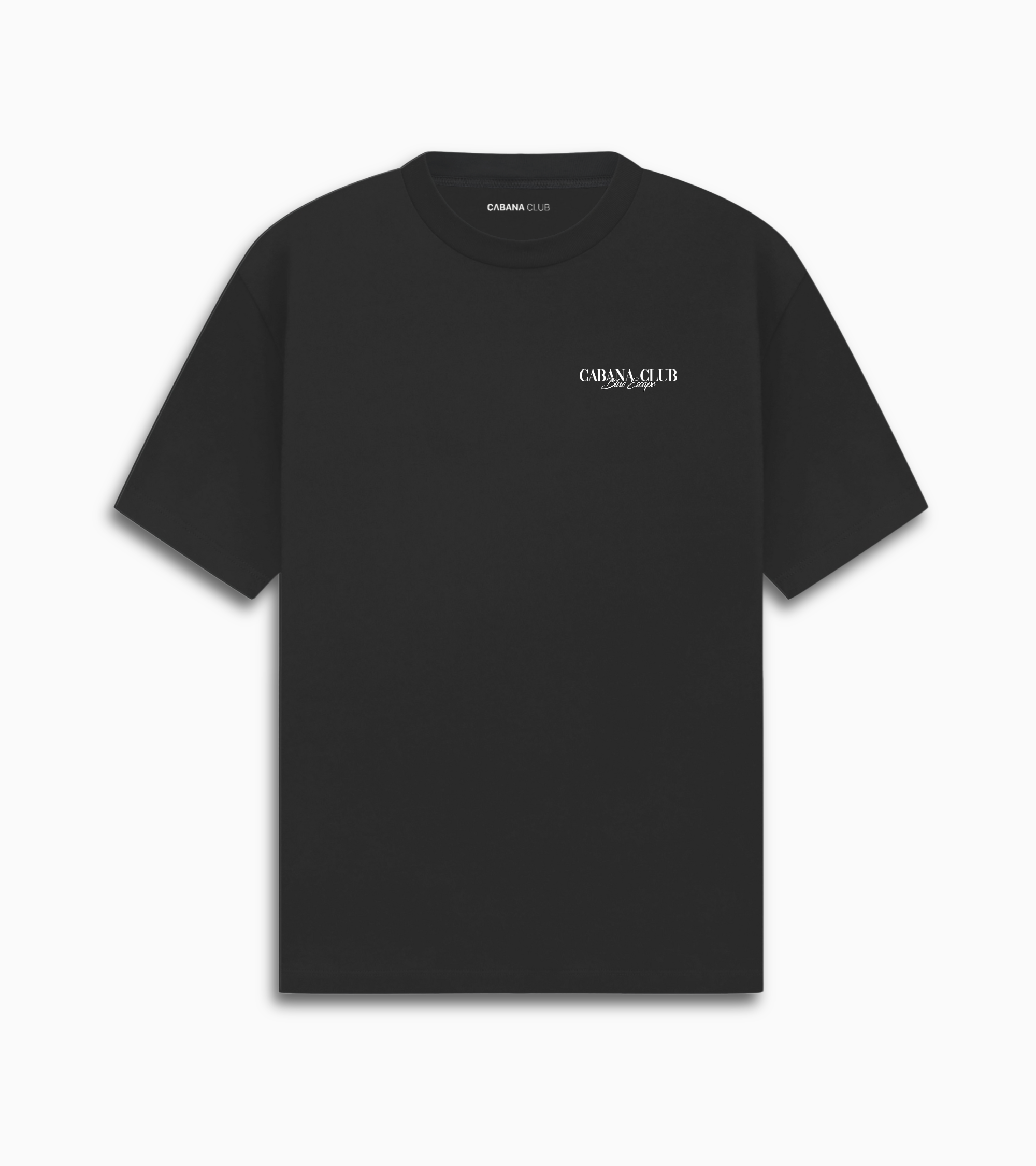 Blue Escape Tee- Black