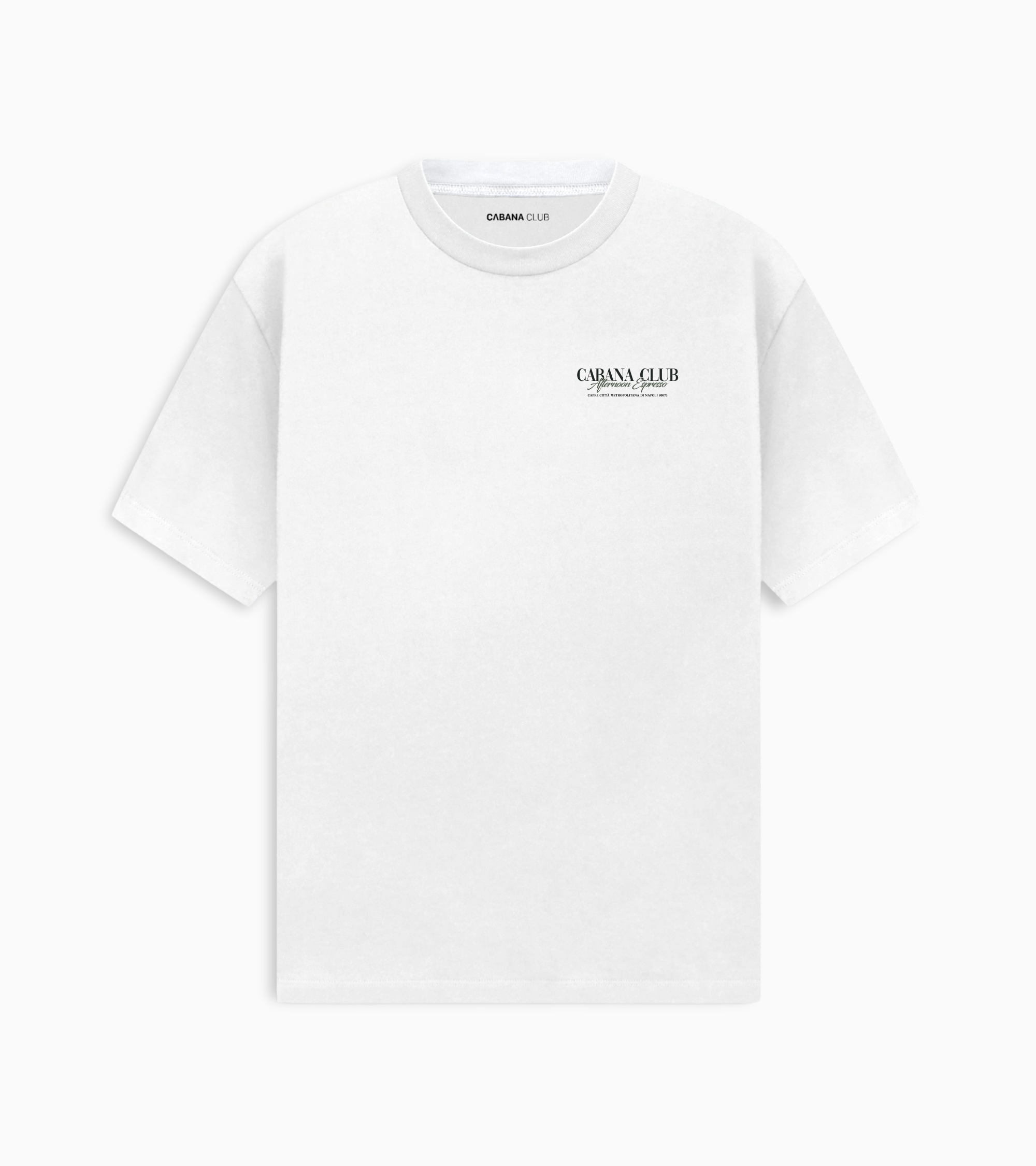 Café Italia Tee - White