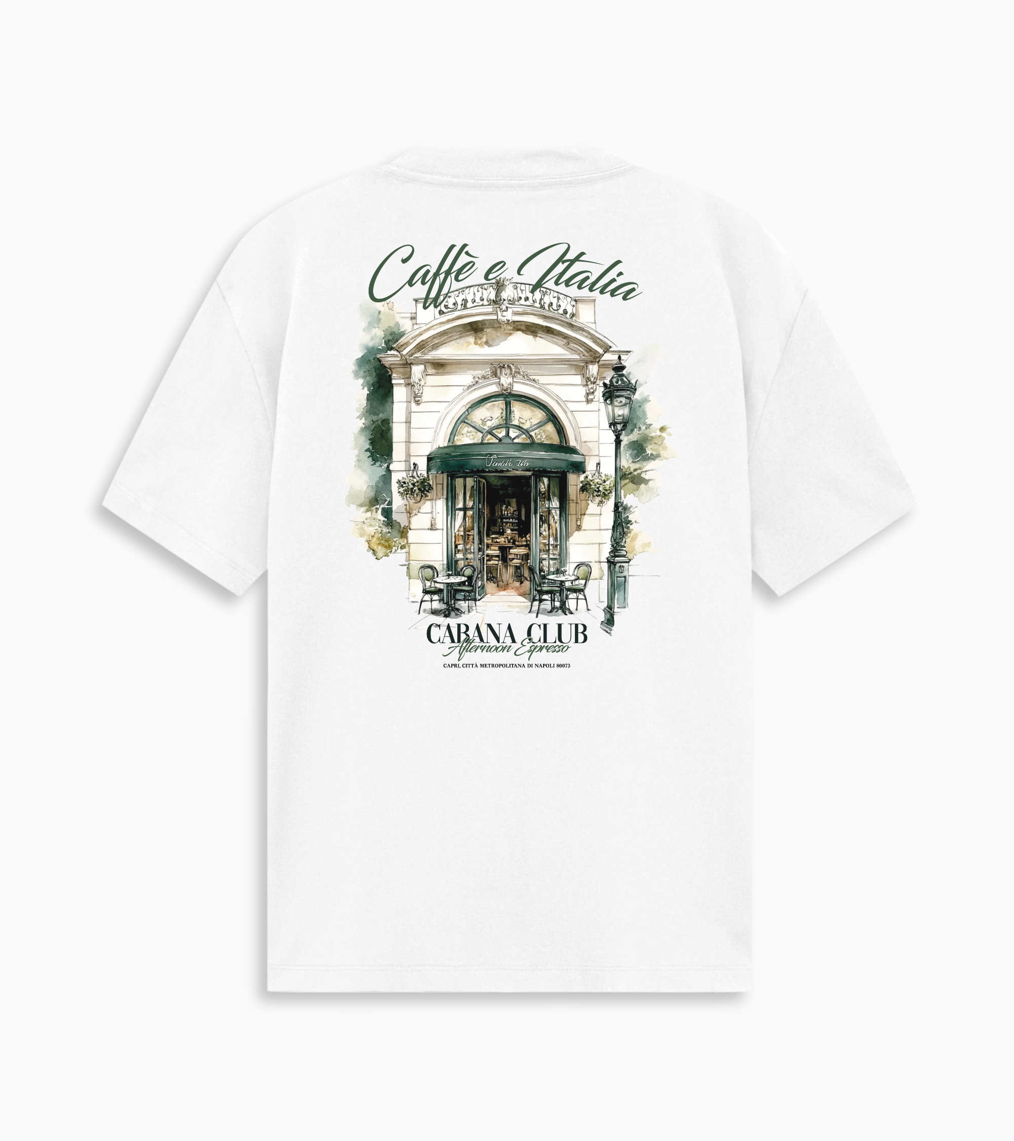 Café Italia Tee - White