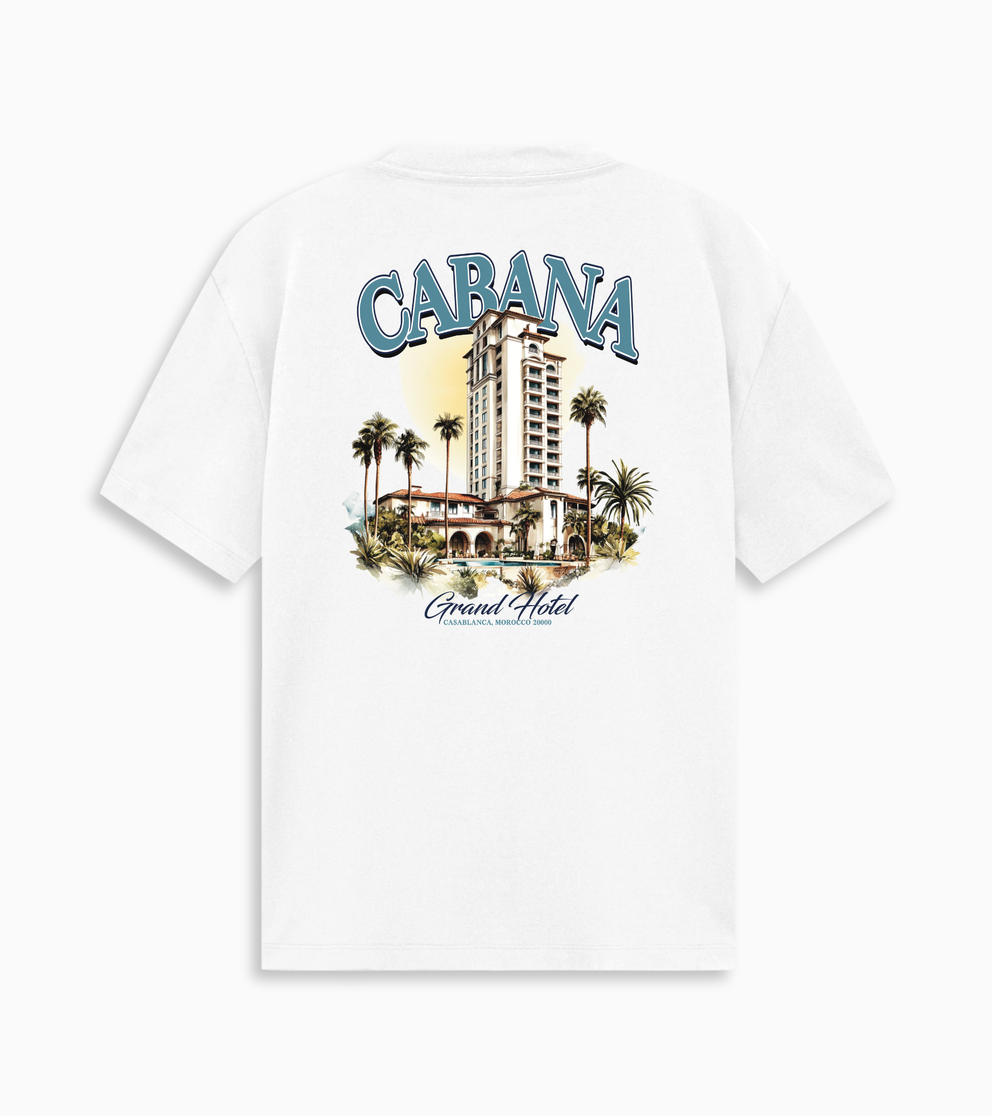 Grand Hotel Tee- White