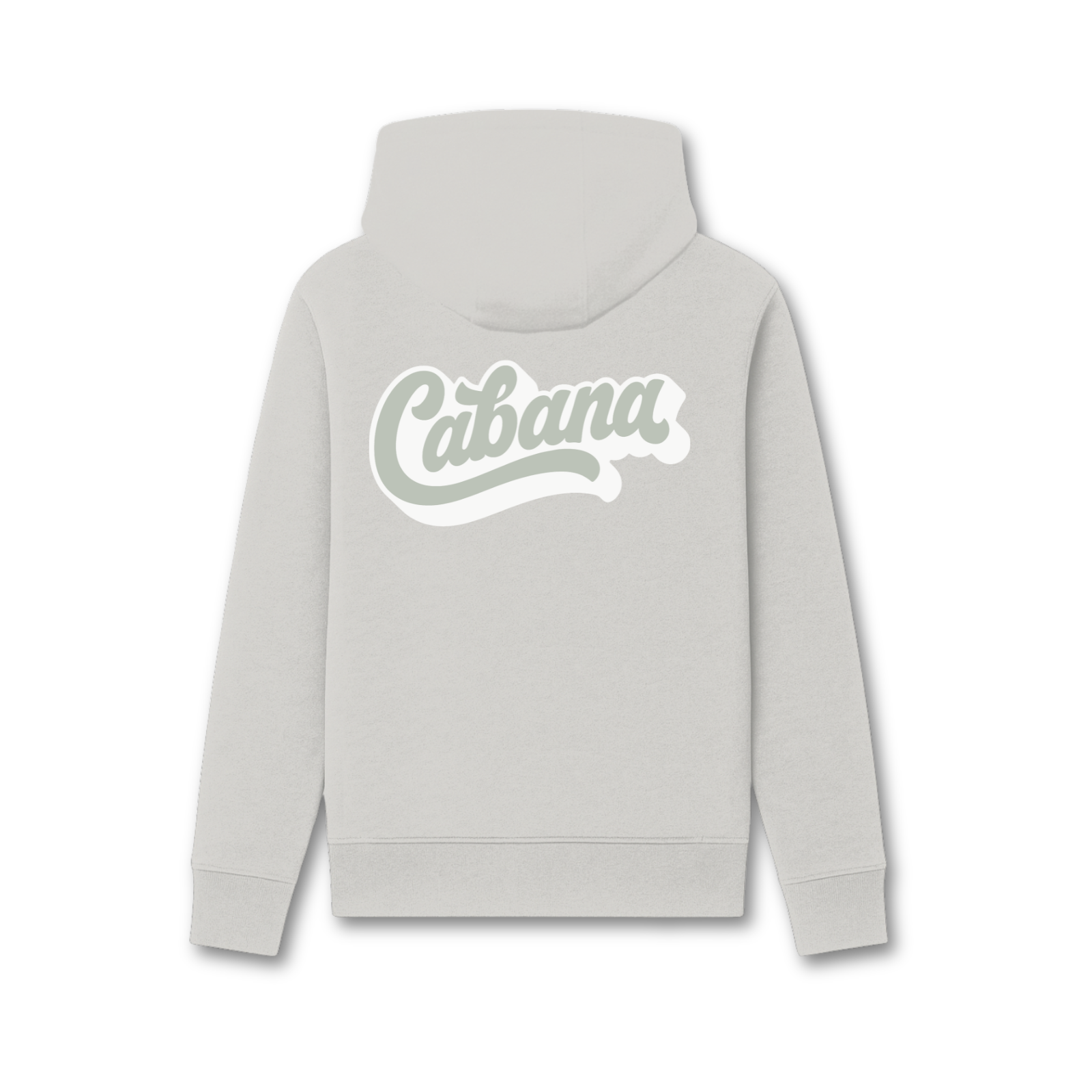 Wave Logo Hoodie Grijs