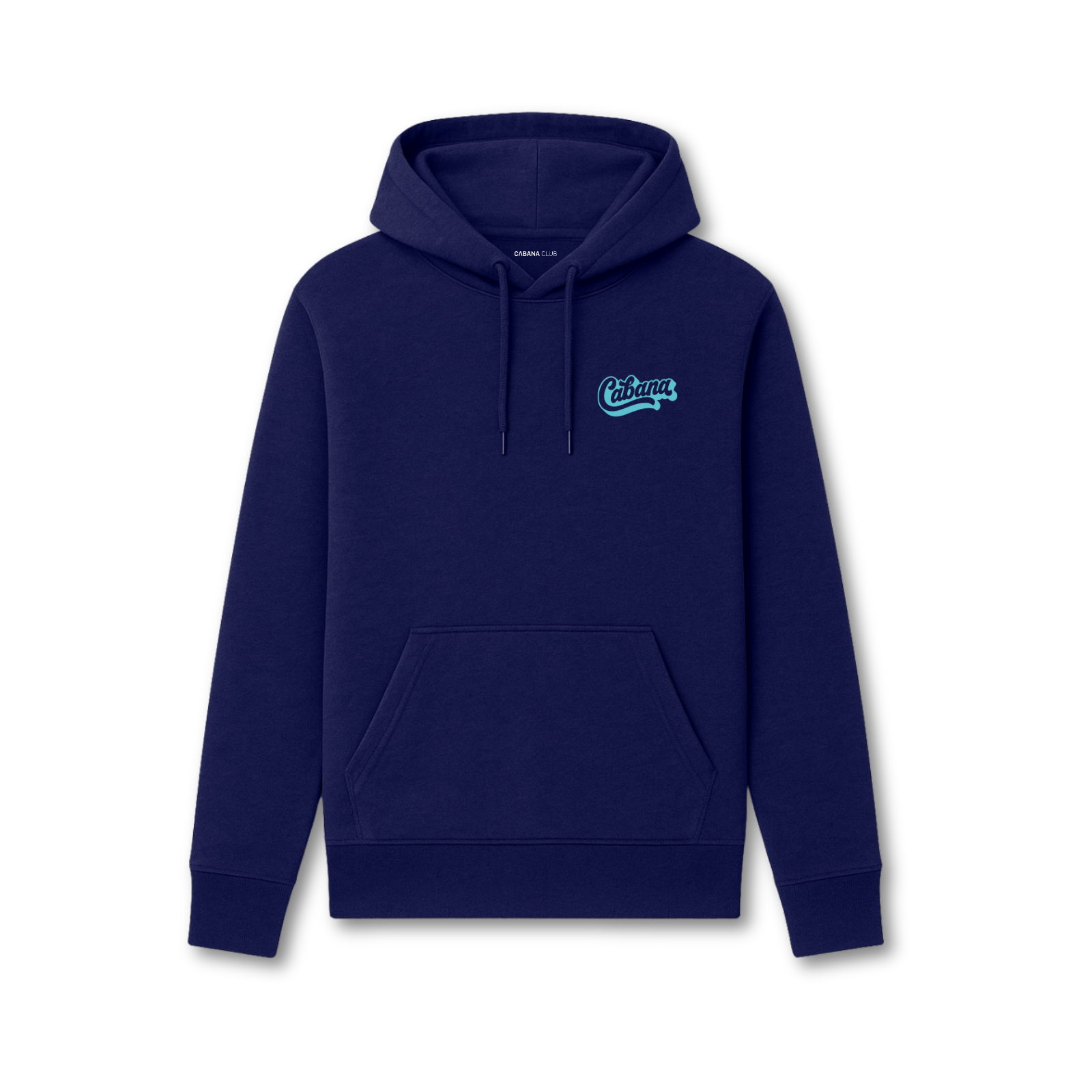 Wave Logo Hoodie Blauw