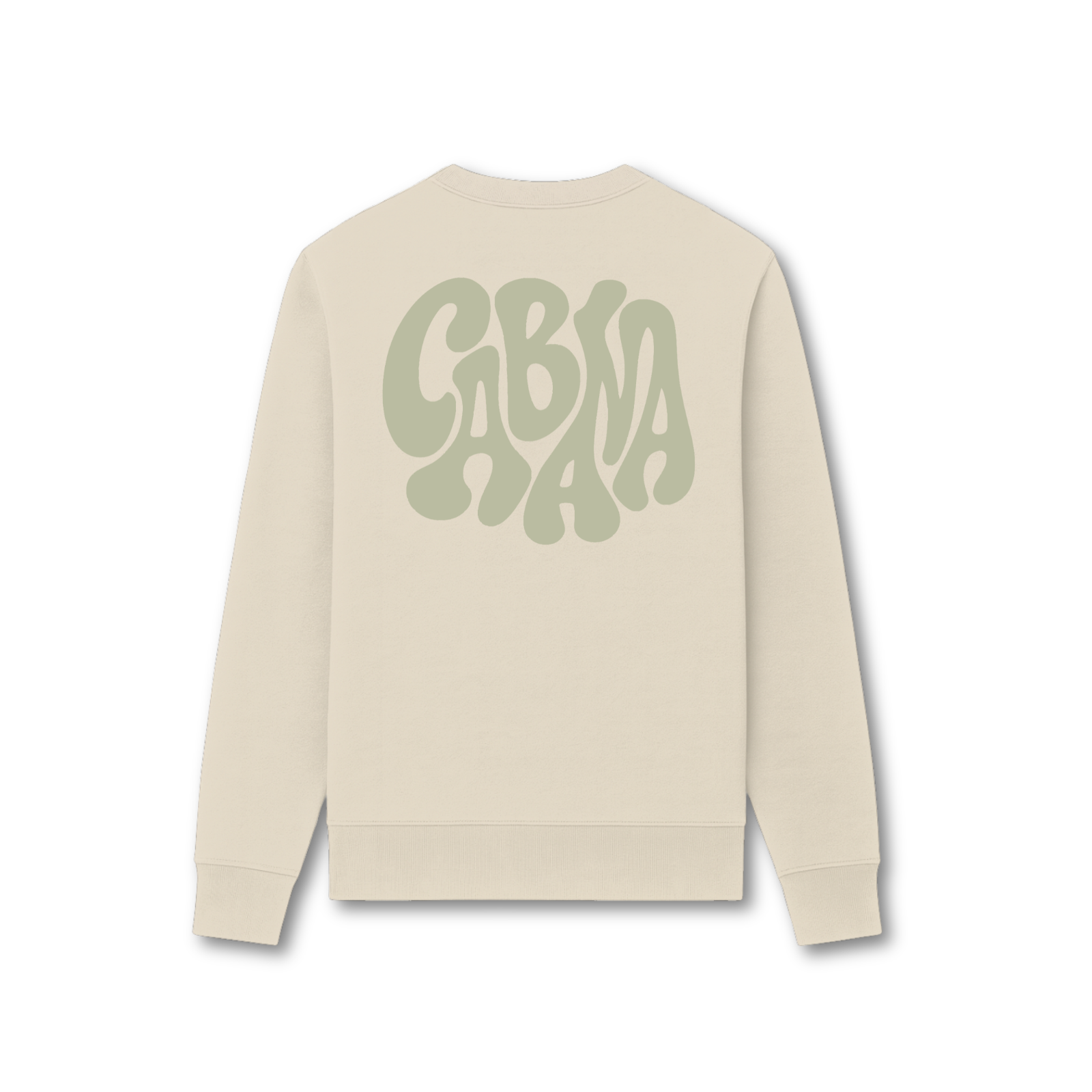 Swirl Sweater Ecru/Army