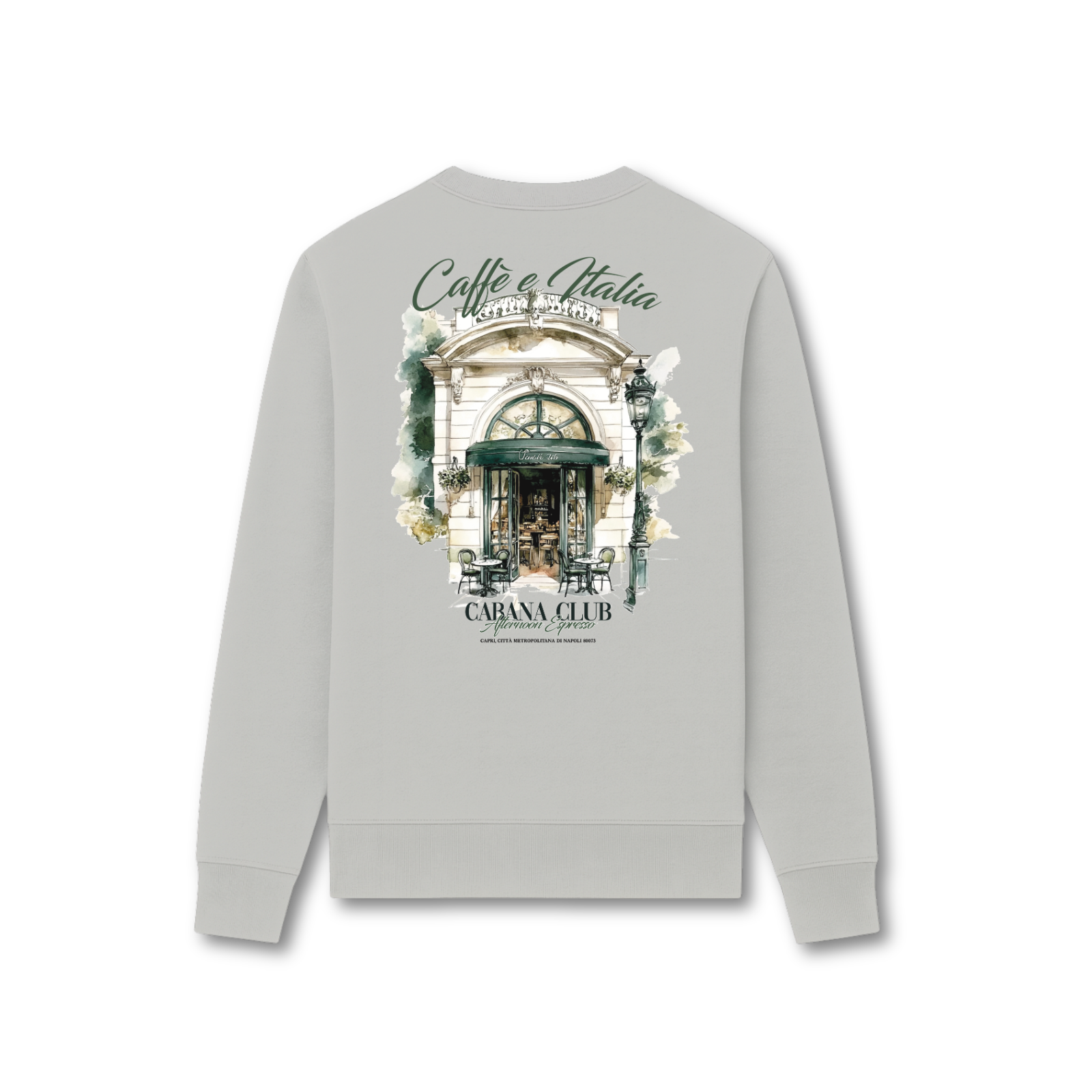 Cafe Italia Sweater Grijs