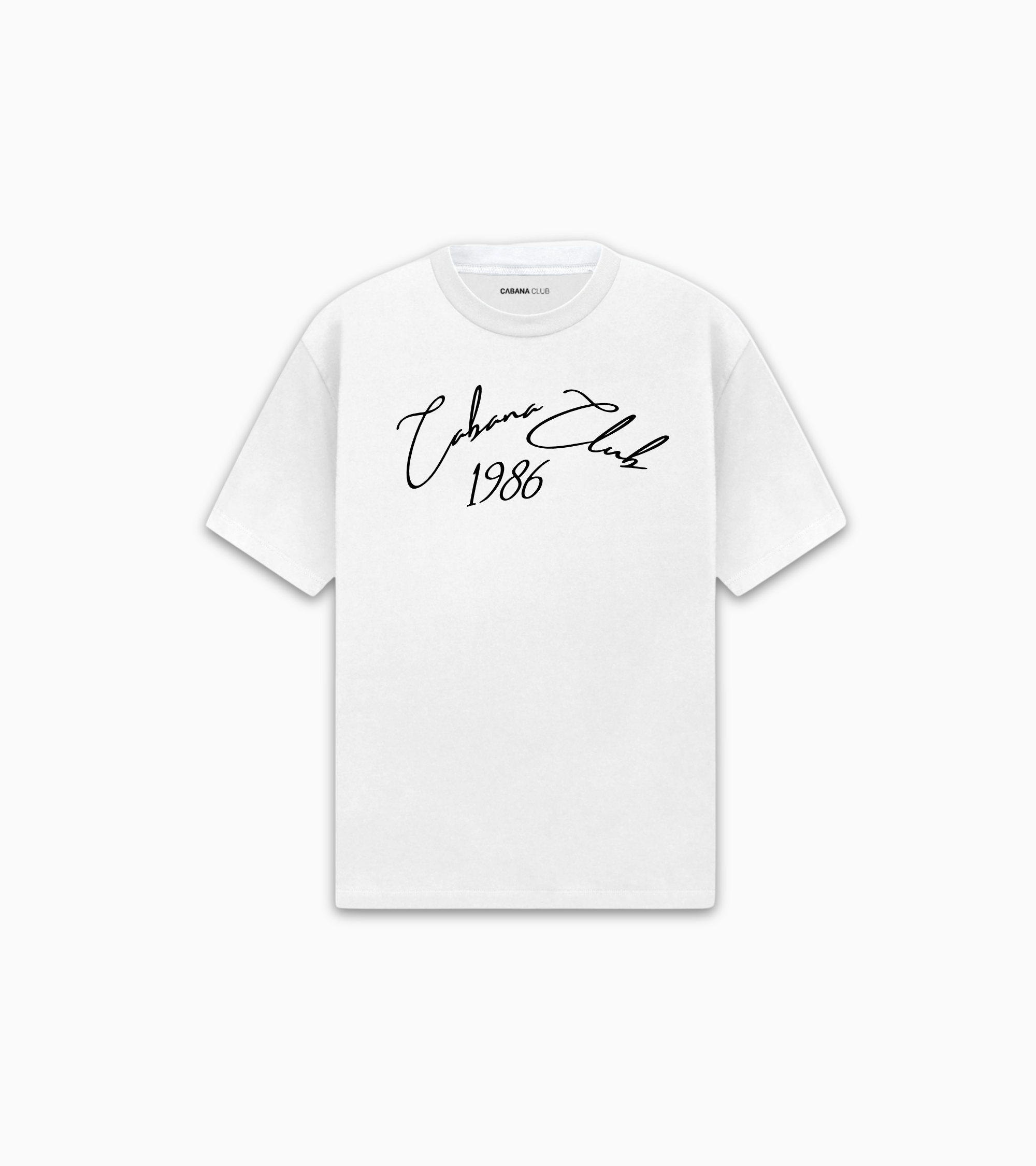 Signature tee Junior - White