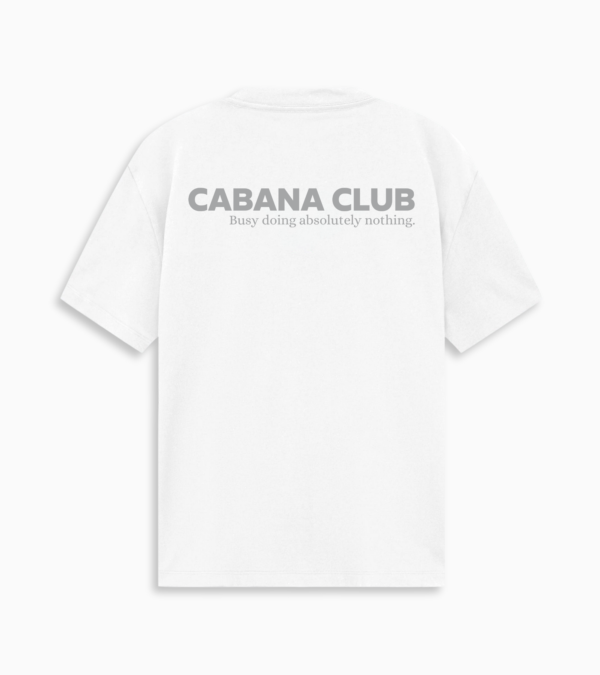 Out Of Office Tee - White/Grey