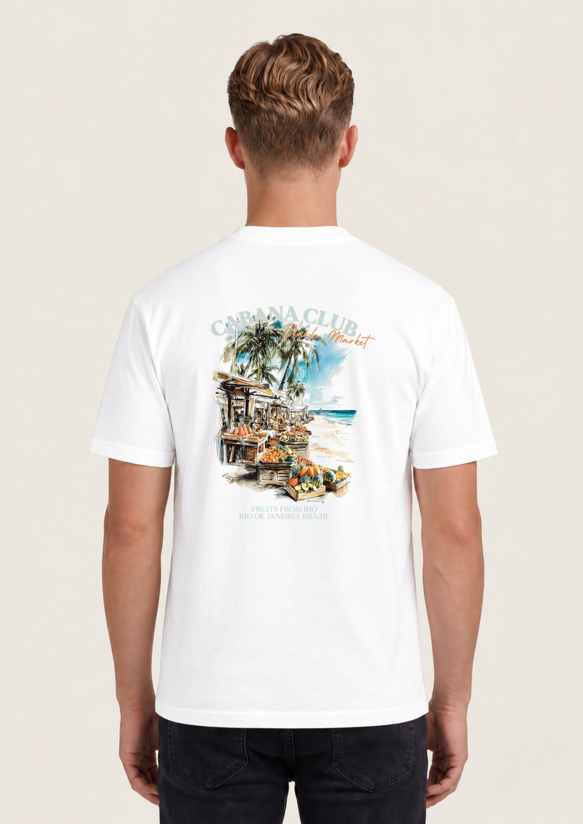 Shore Market Off-white - achterkant