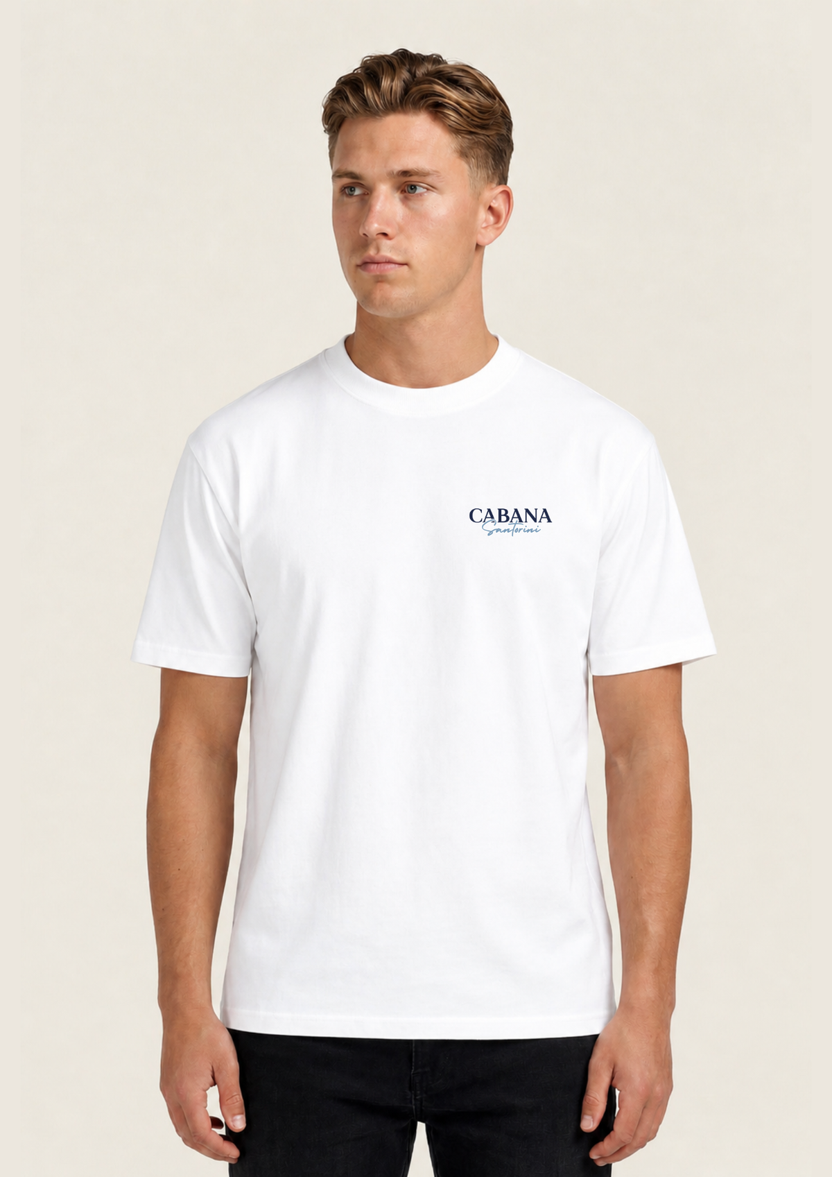 Santorini Off-white - voorkant