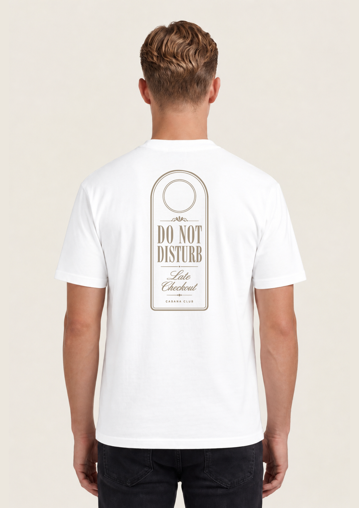 Do Not Disturb Off-white - achterkant