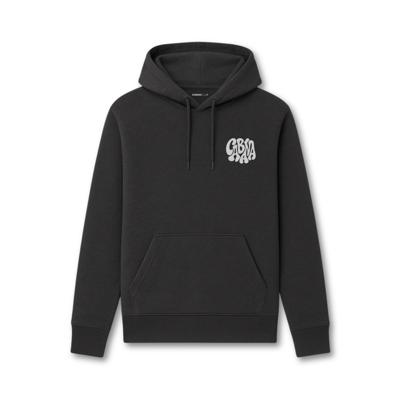 Swirl Hoodie Zwart/Grijs