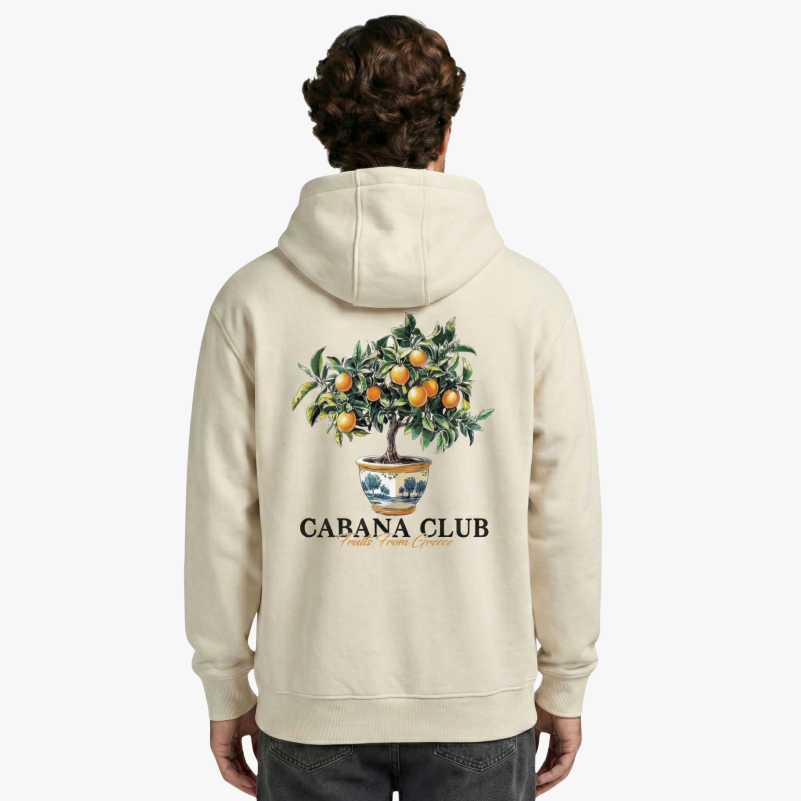 Citrus Hoodie Ecru