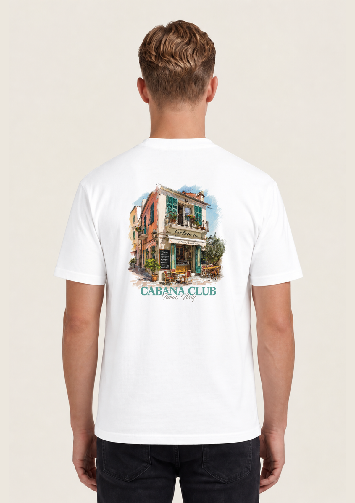 The Gelateria Off-white - achterkant