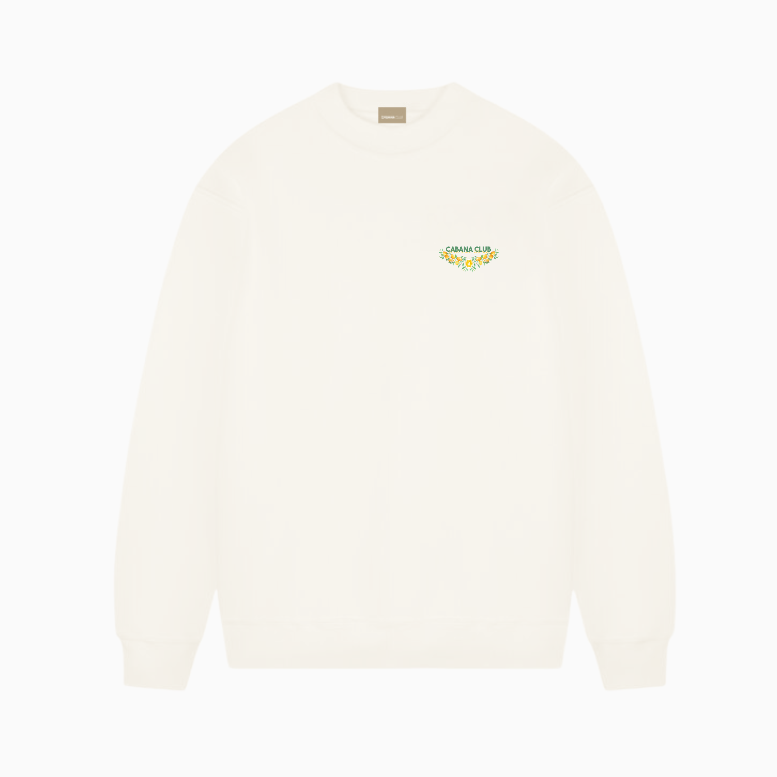 Orange Sweater- Off White