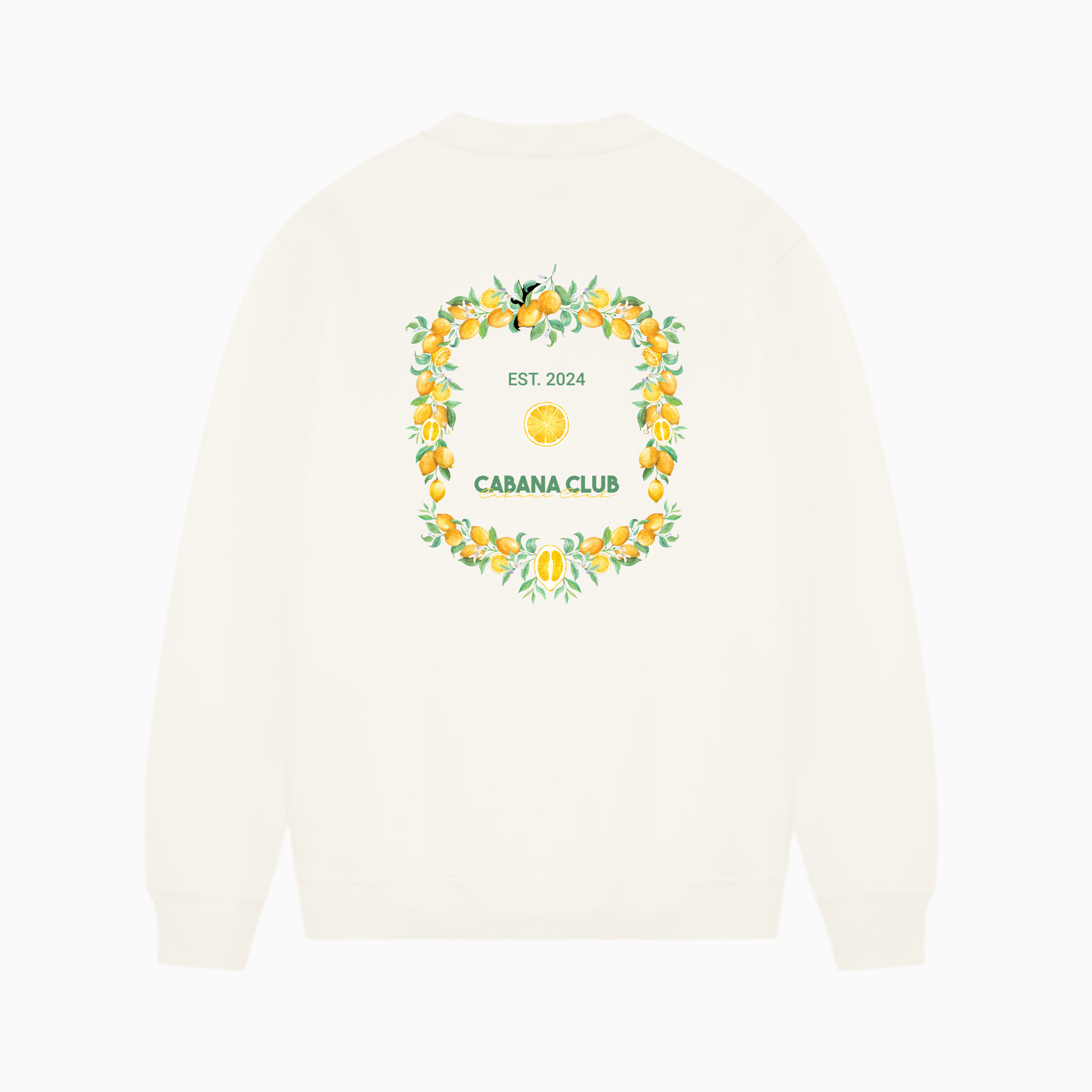 Orange Sweater- Off White
