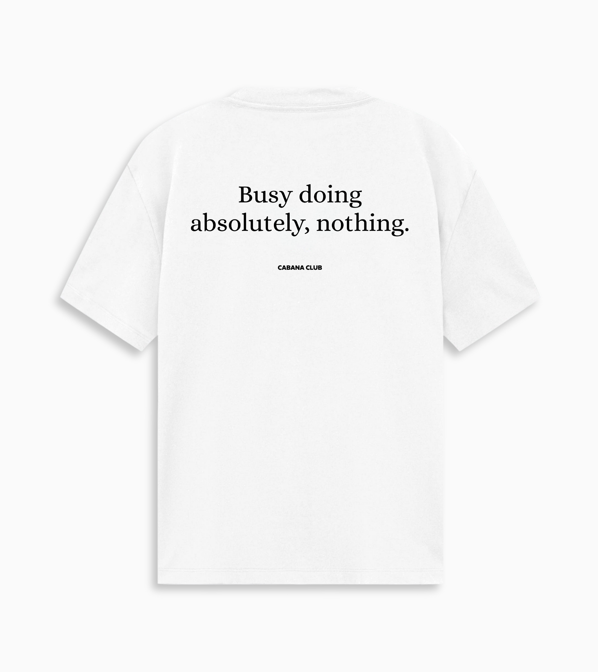 Busy Tee - White/Black