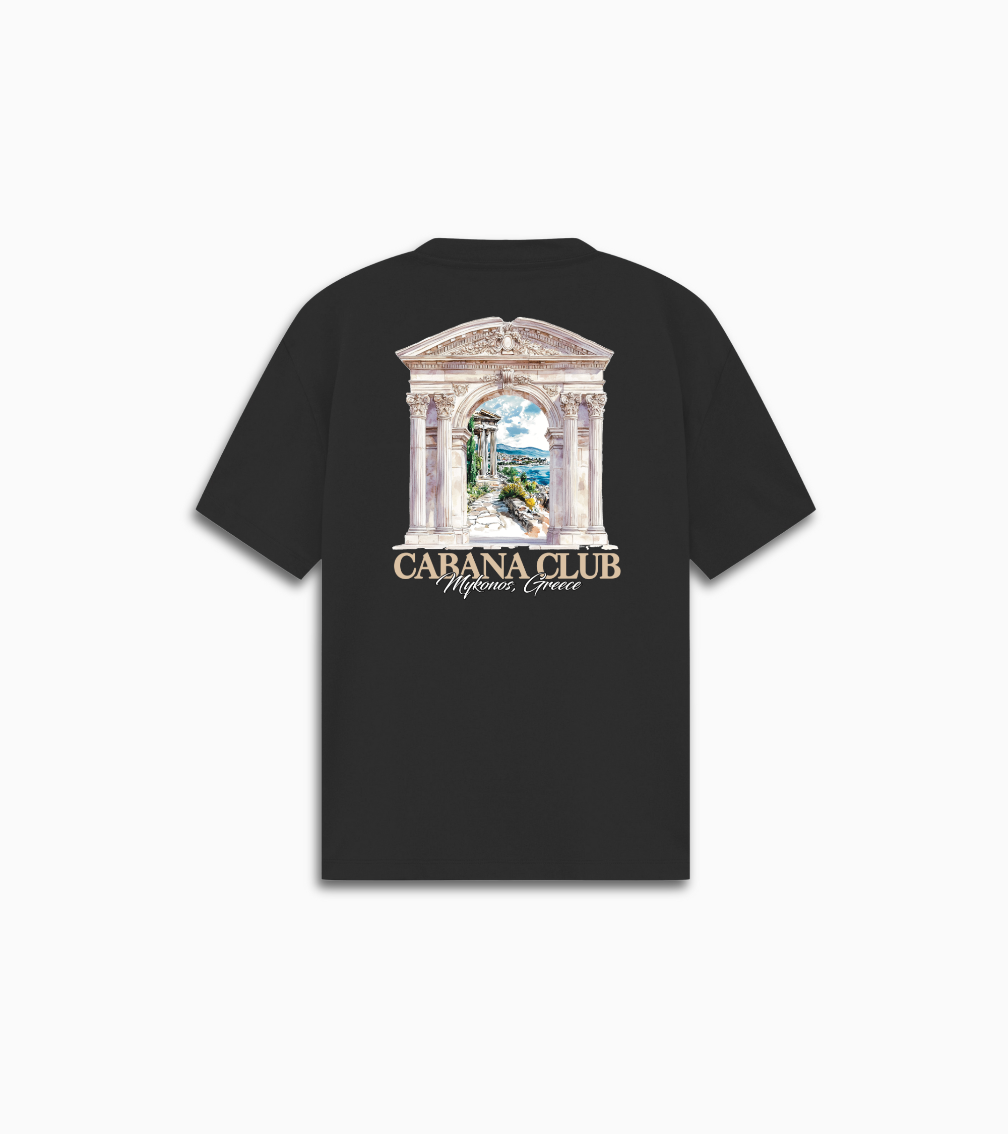 Mykonos tee Junior - Black