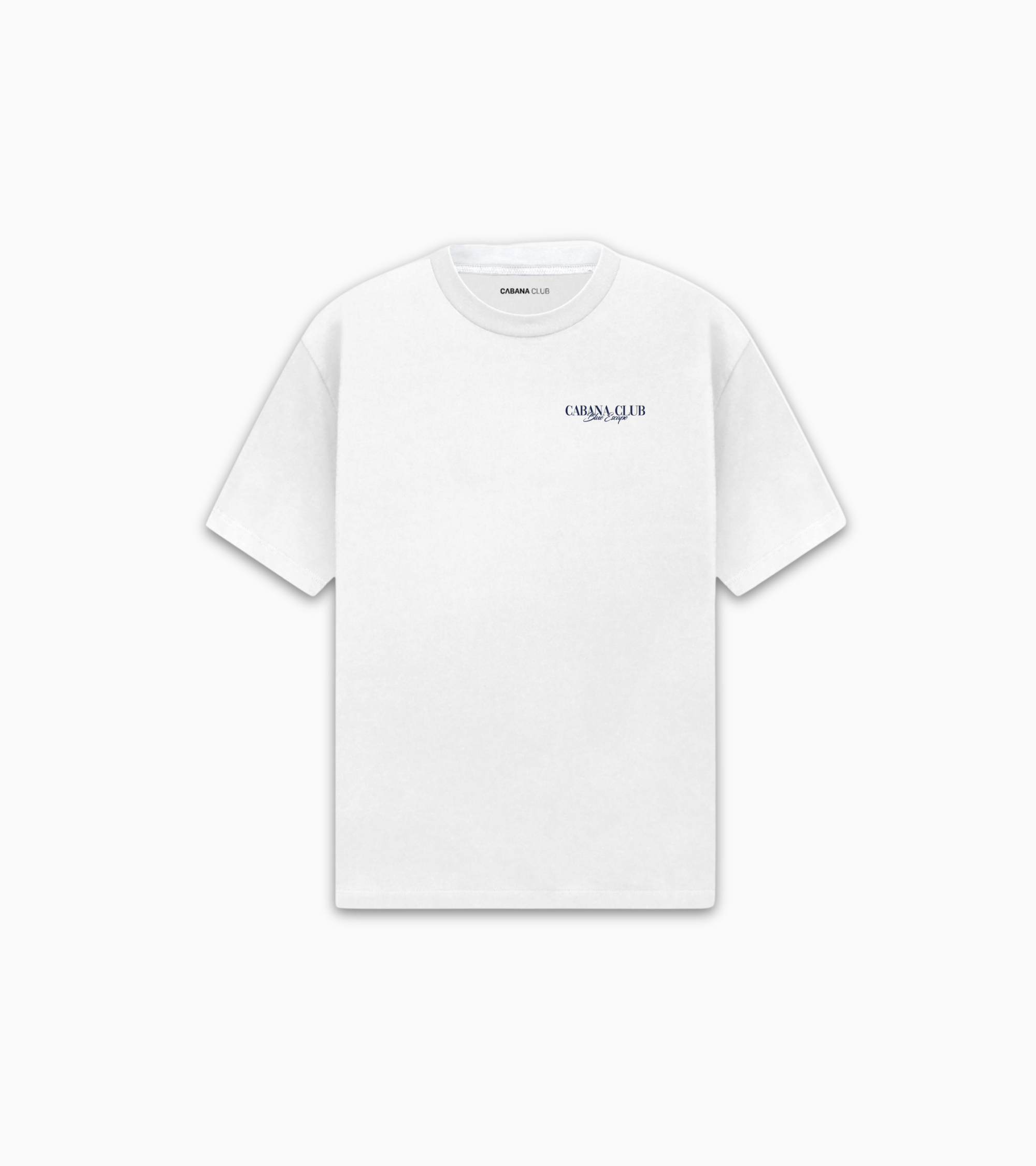 Blue Escape tee Junior - White