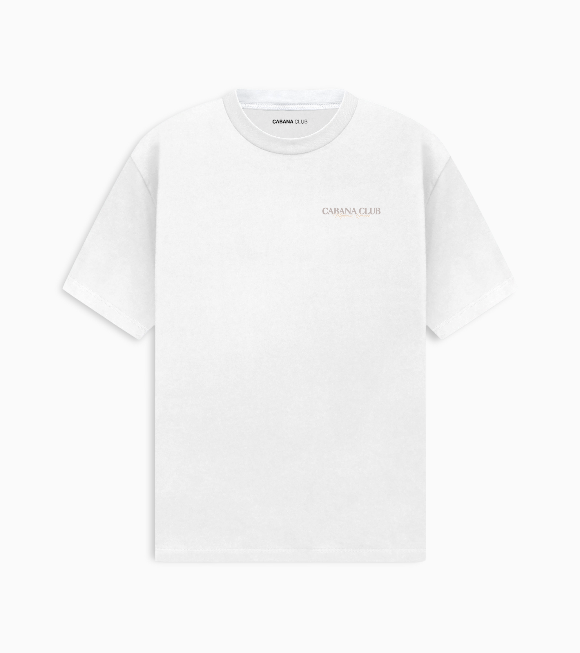 Mykonos Tee- White