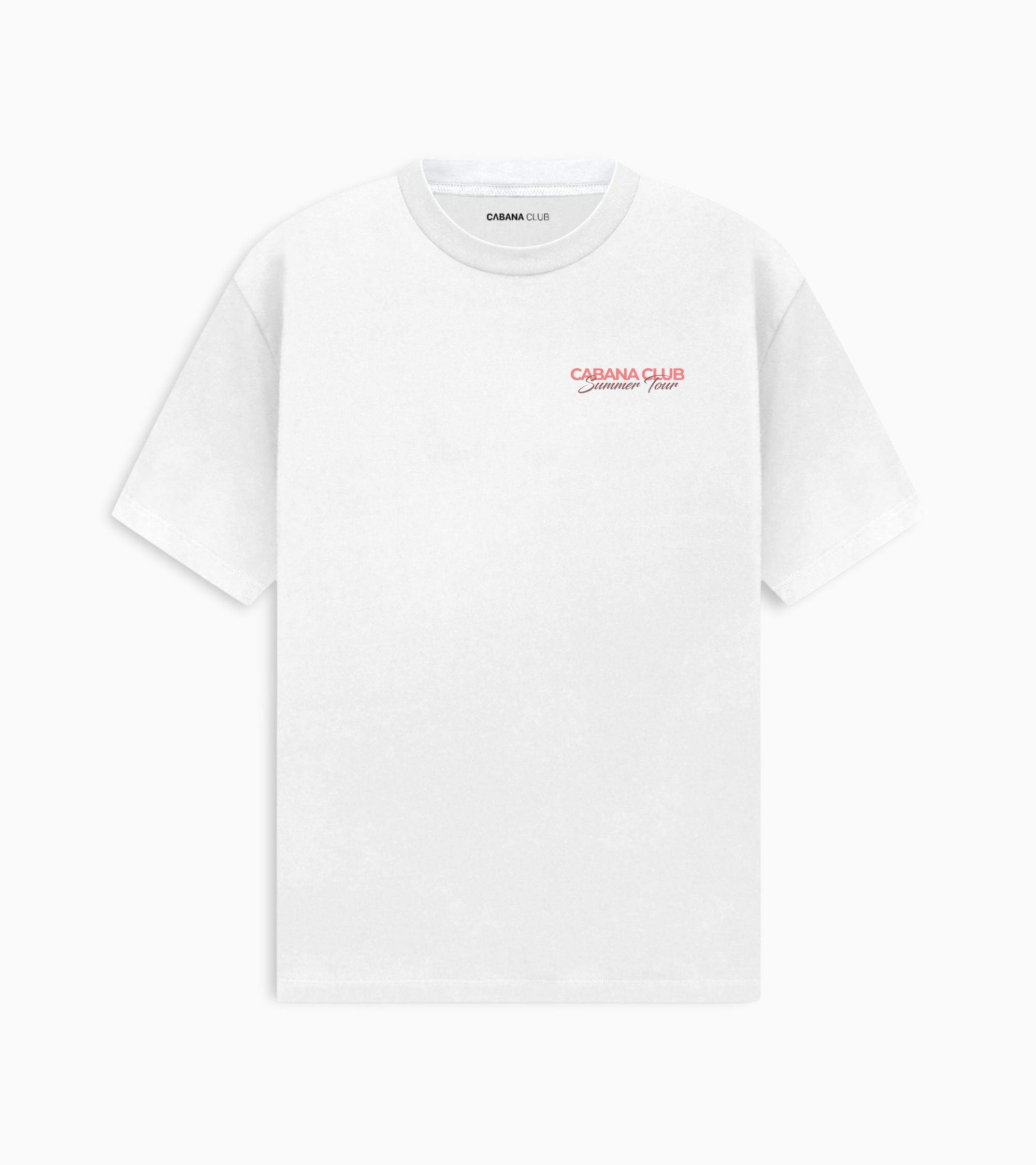 Summer Tour Tee- White