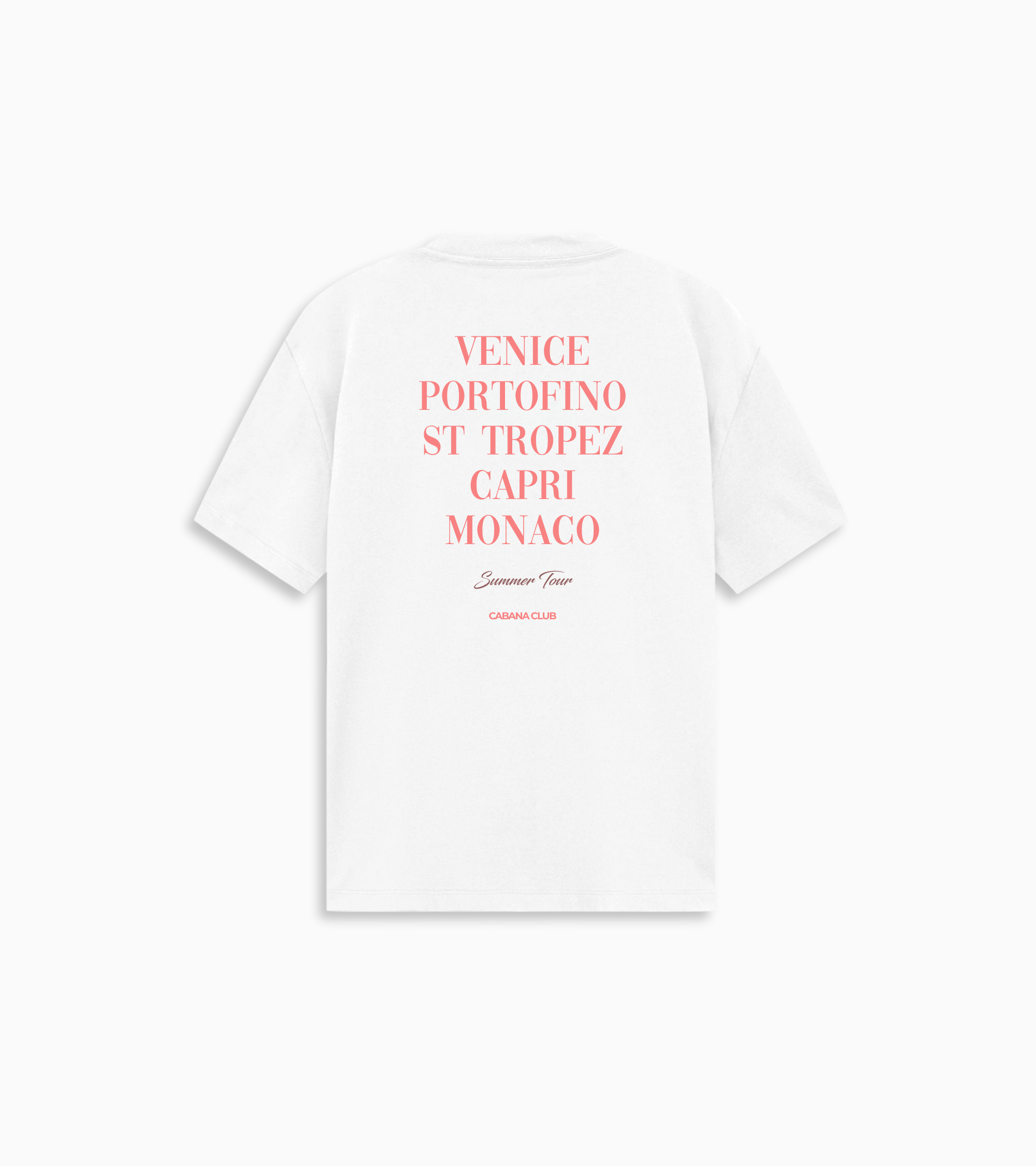 Summer Tour tee Junior - White
