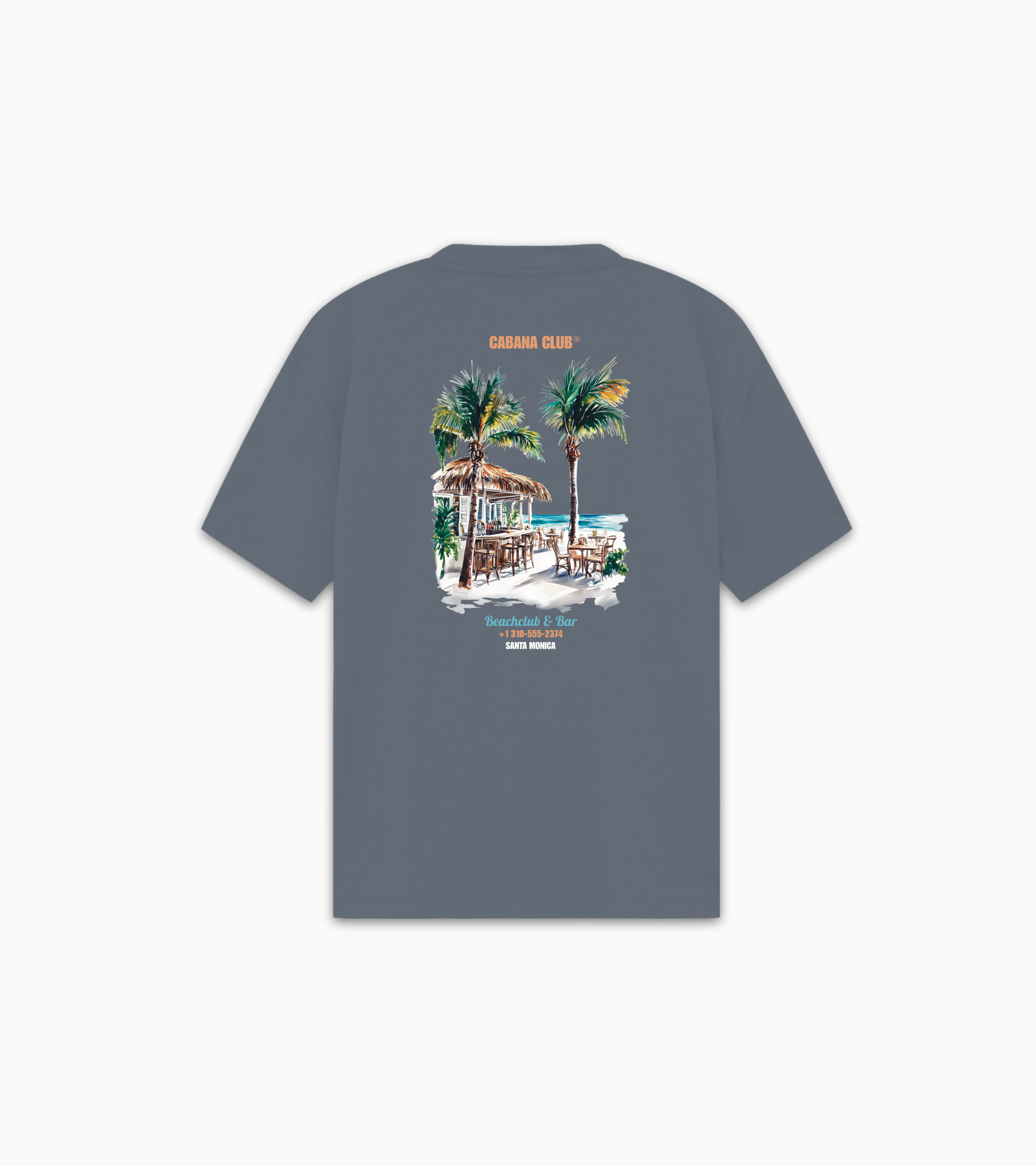 Beach Club tee Junior - Grey