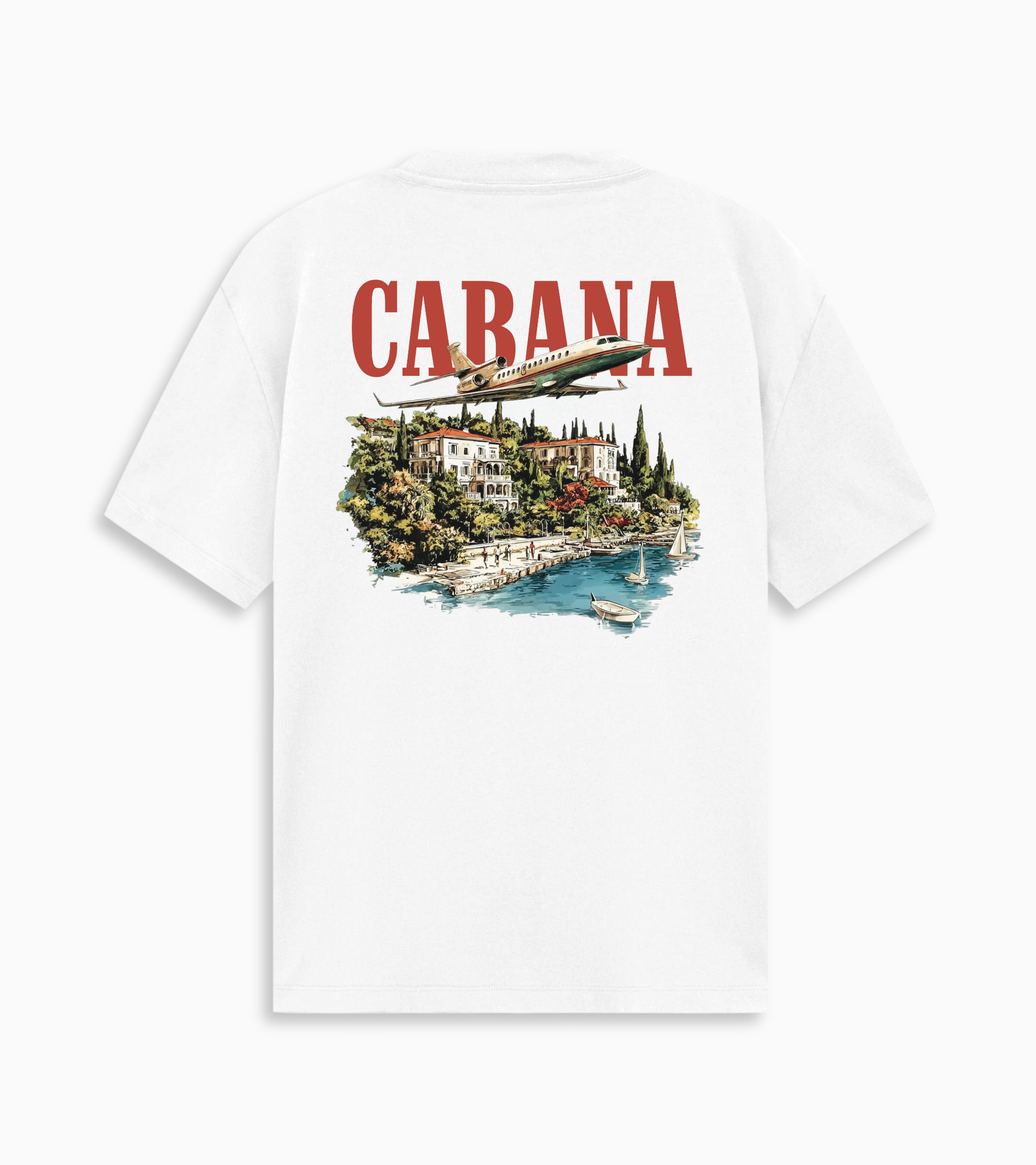 Plane Tee - White
