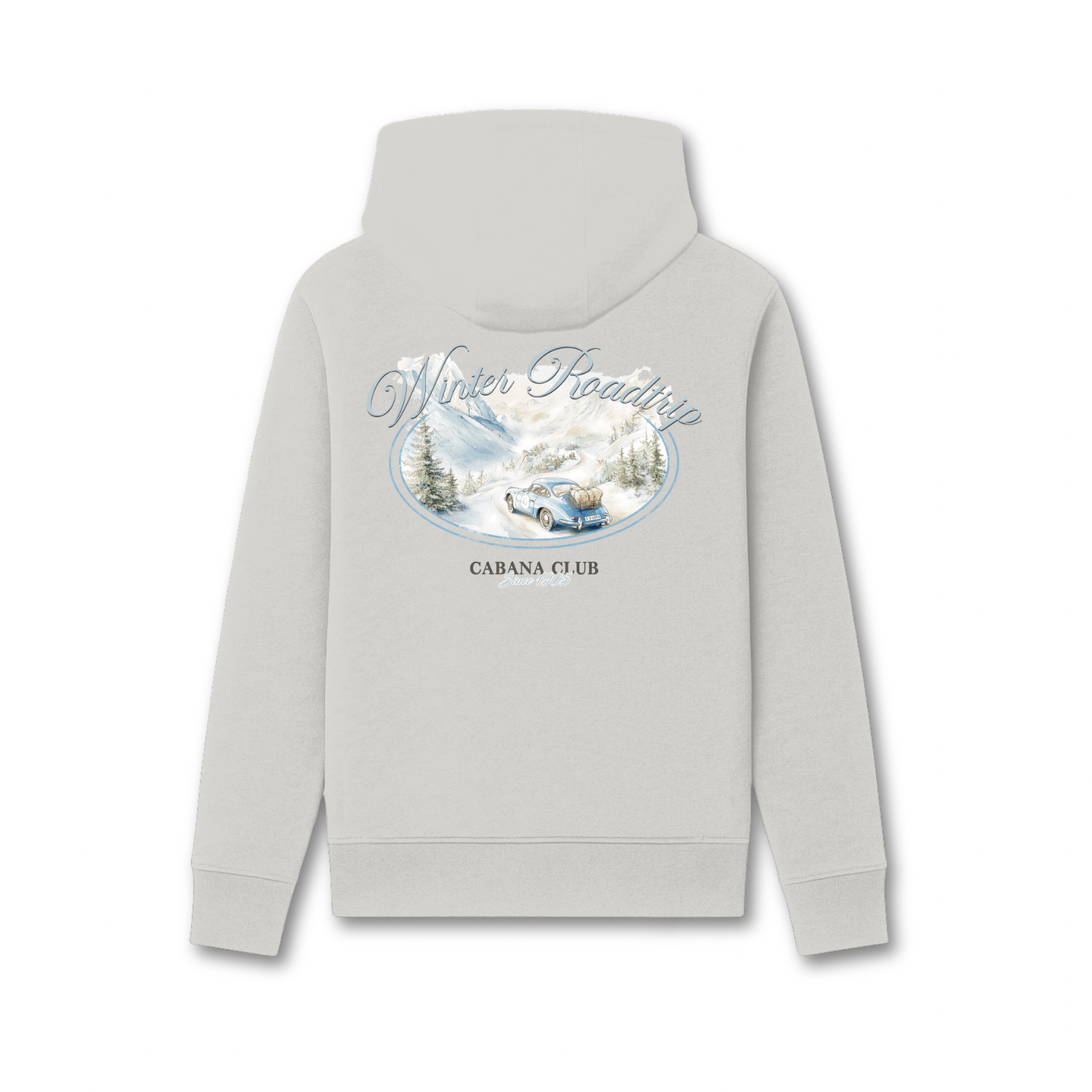 Roadtrip Hoodie Grijs