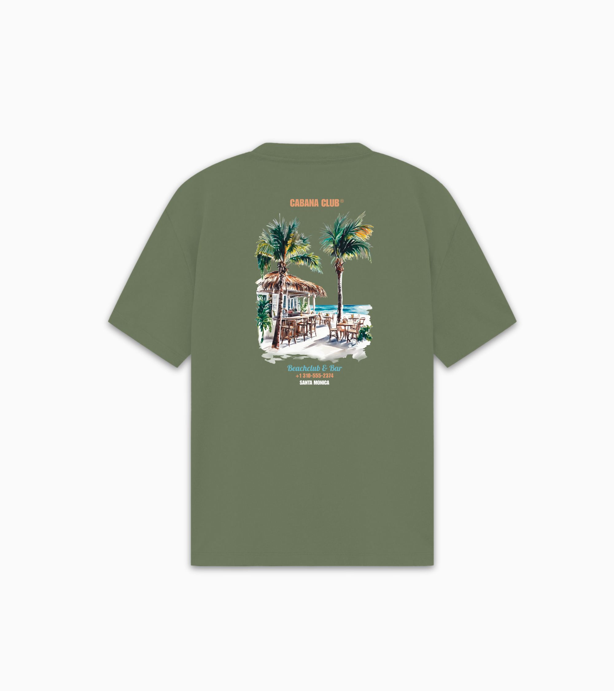 Beach Club tee Junior - Army